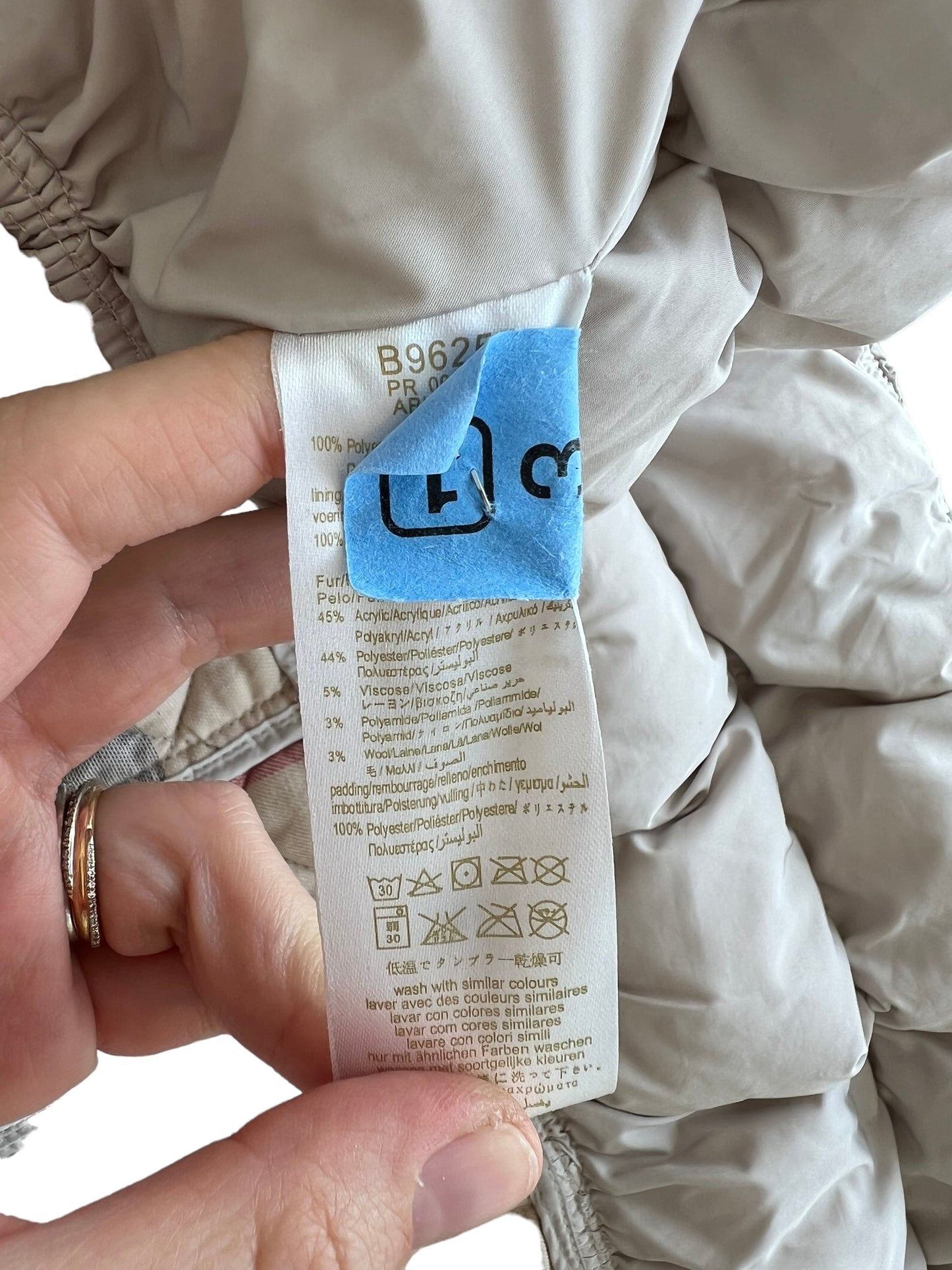 Giacca trapuntata bimba Burberry - 12 mesi