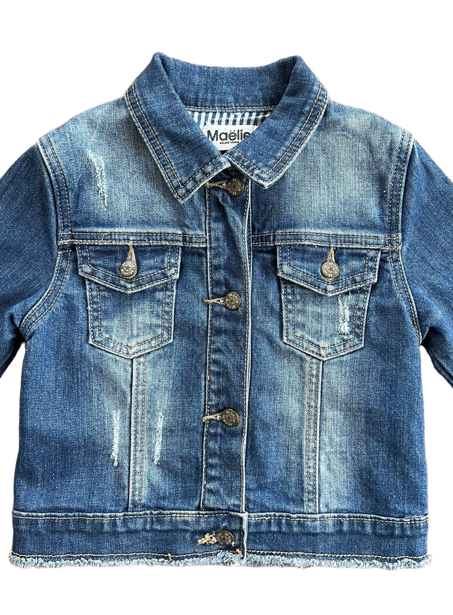 Giacca jeans stretch Maëlie - 5 anni