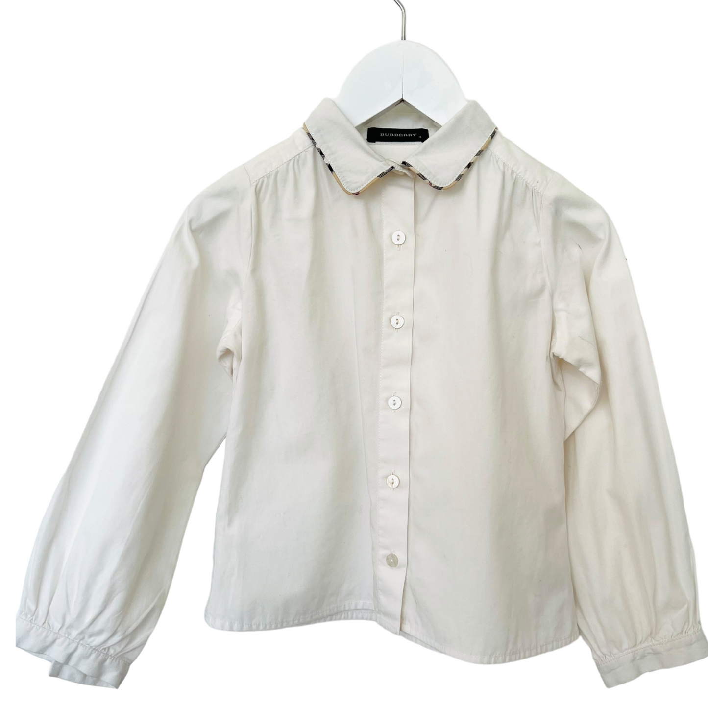 Burberry long sleeve shirt - 4 years