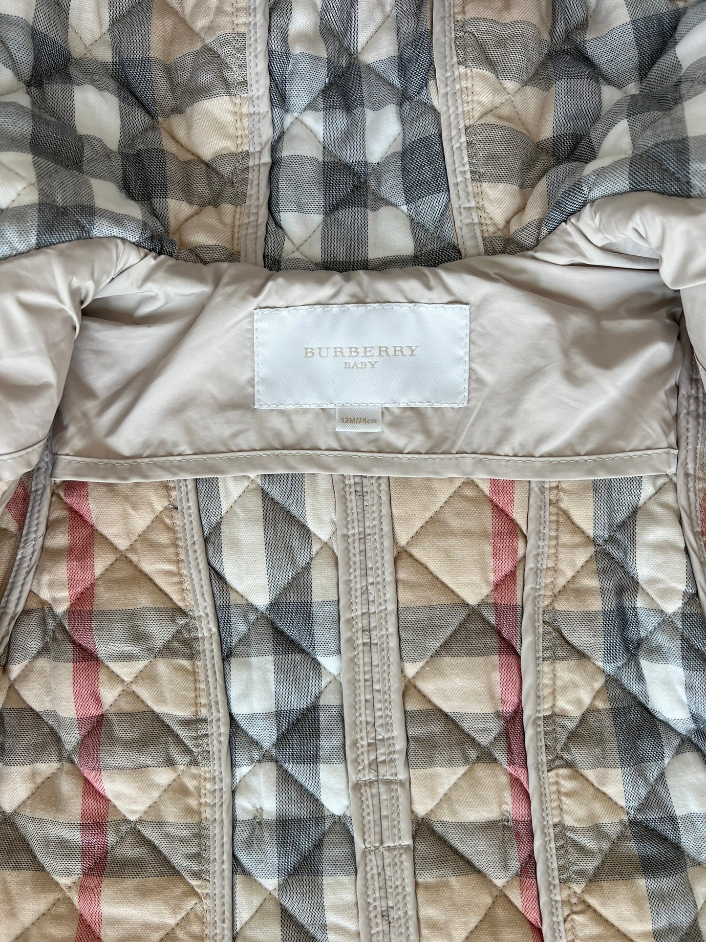 Giacca trapuntata bimba Burberry - 12 mesi