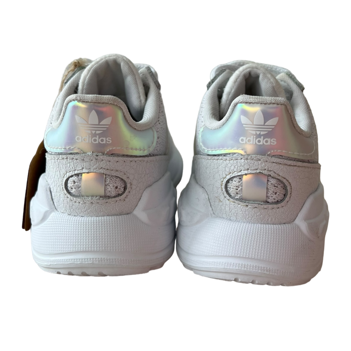 Adidas bimba bande iridescenti - numero 22