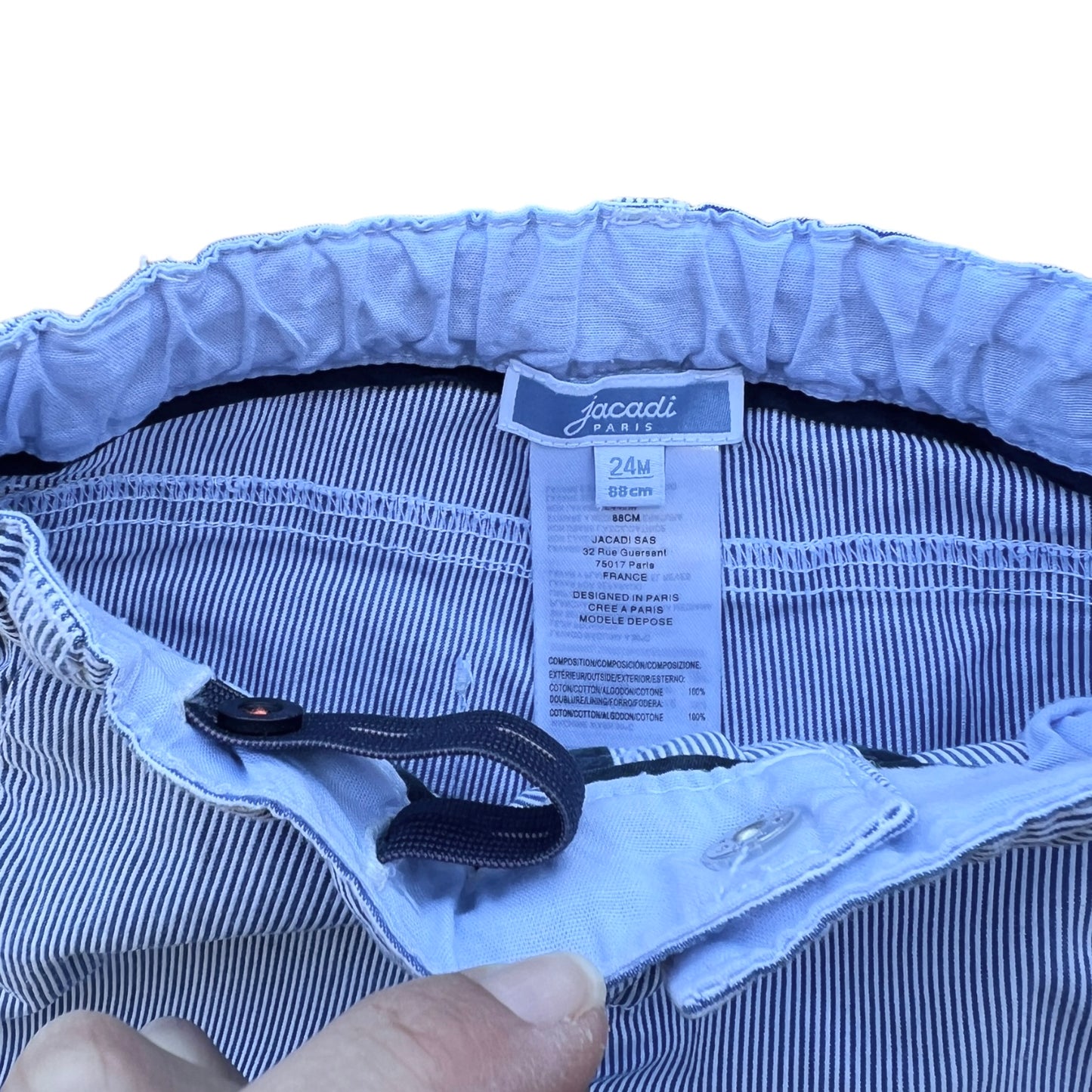 Pantaloni cotone millerighe Jacadi - 24 mesi