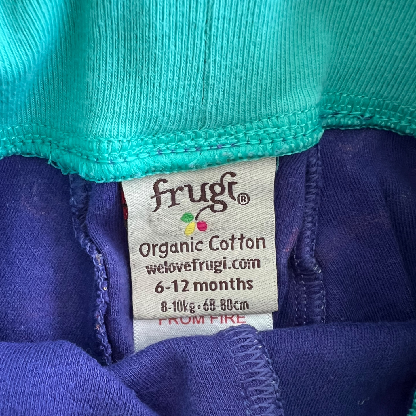 Completo felpa e pantaloni unicorni Frugi - 6/12 mesi