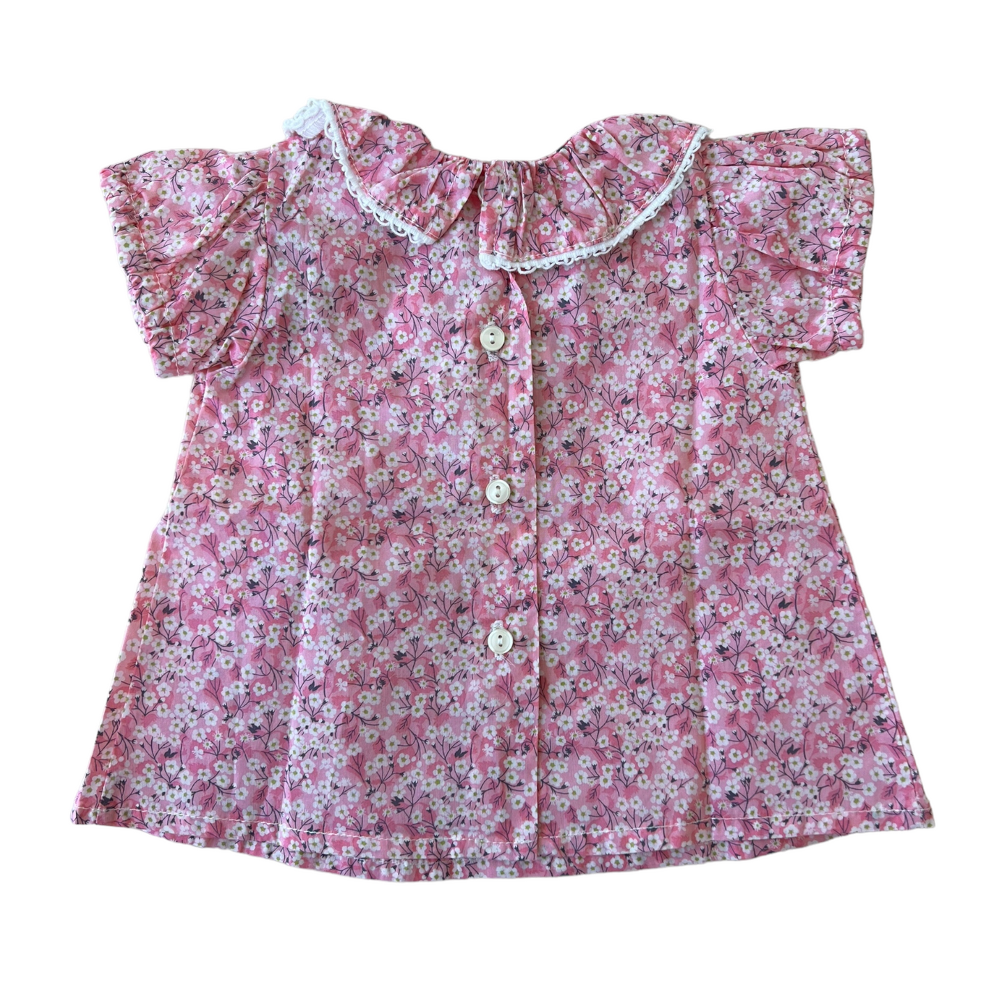 Blusa manica corta liberty Mariella Ferrari - 1 mese
