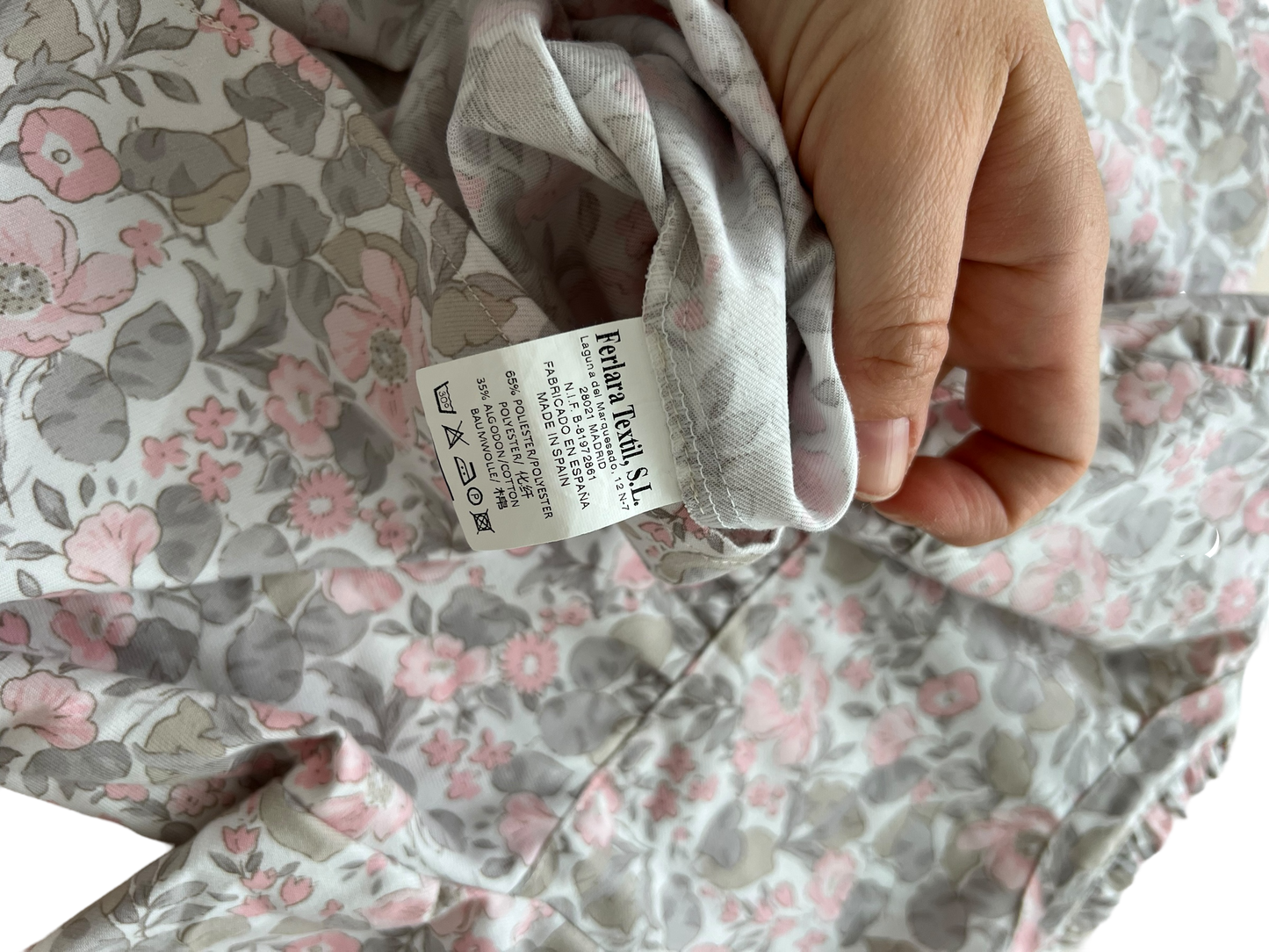 Tartaleta liberty flower shirt - 5 years