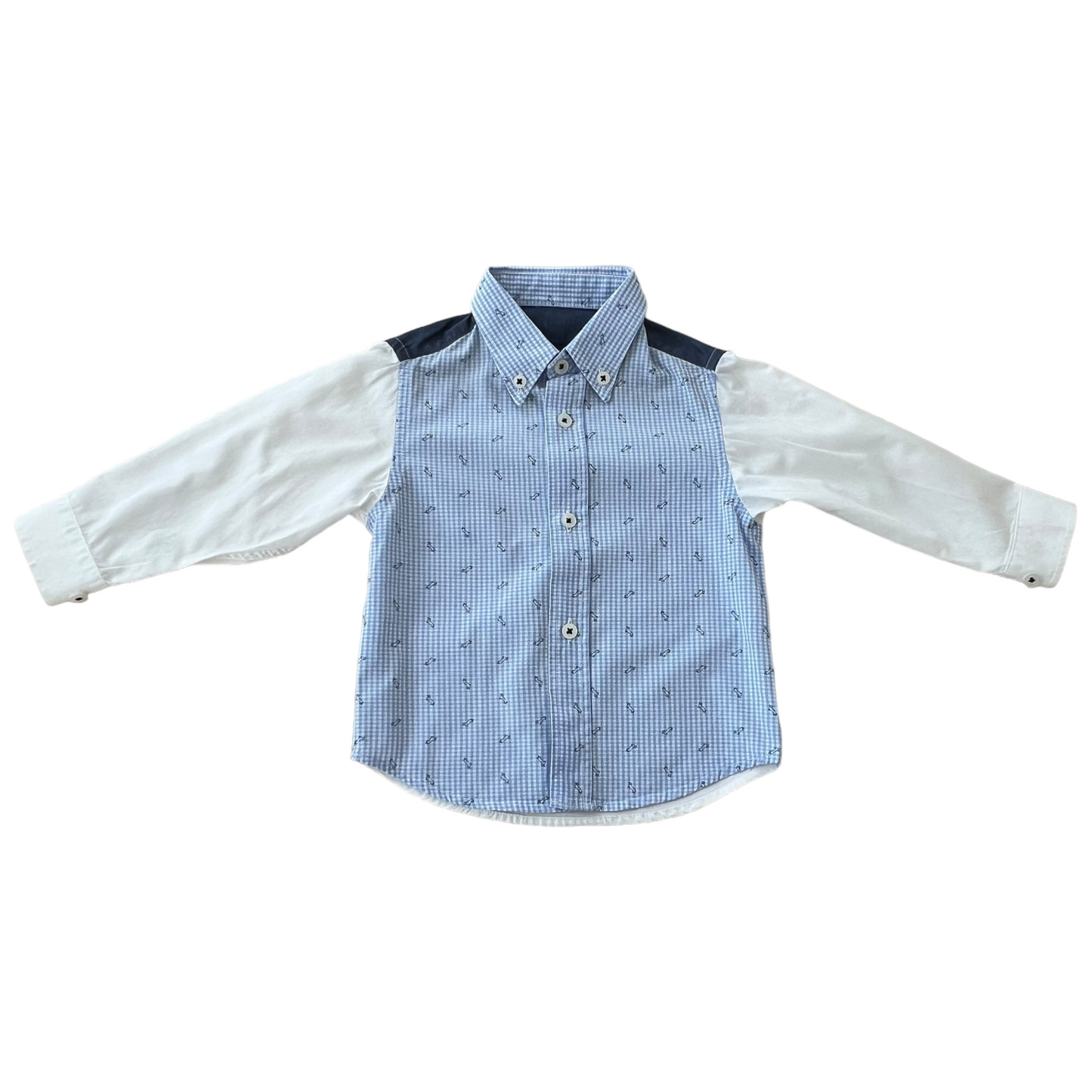 Camicia patchwork vichy Harmont&Blaine - 12 mesi