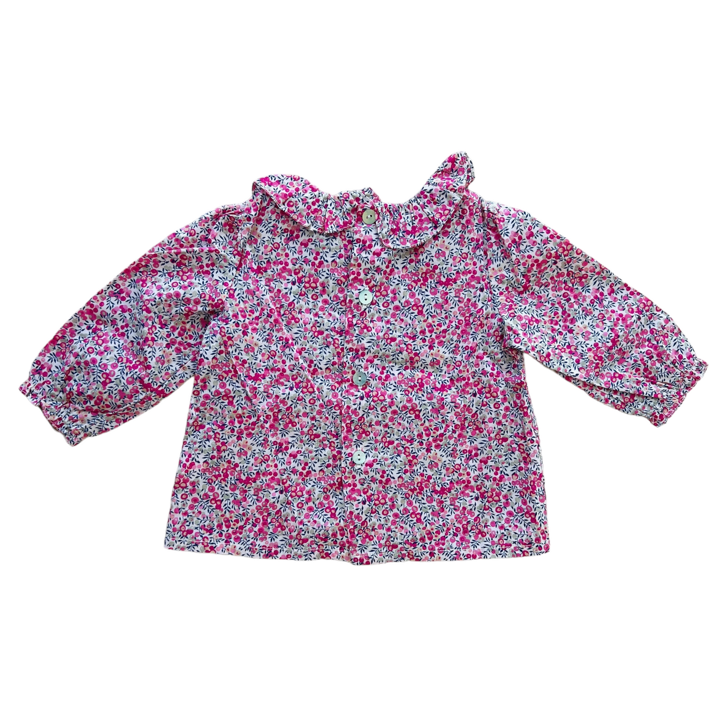 Blusa liberty Nicoletta Fanna - 3 mesi