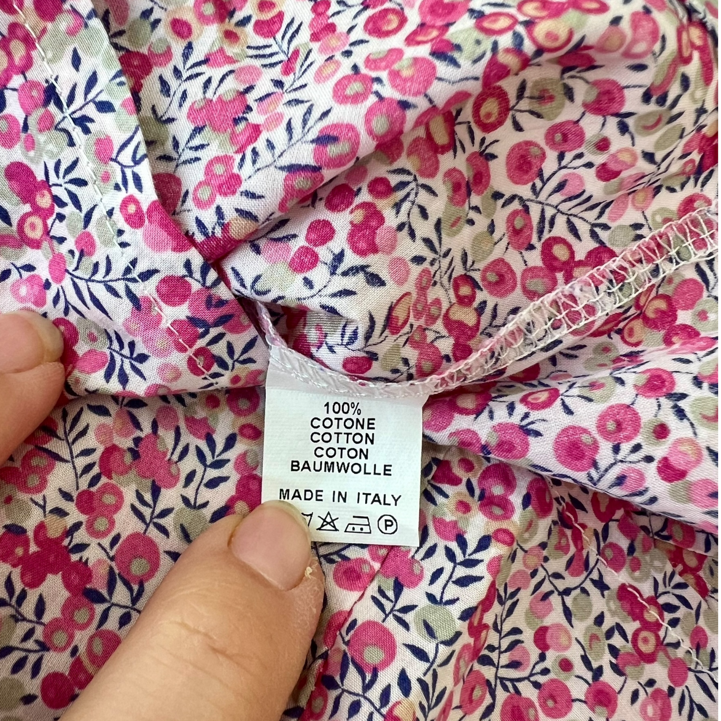 Blusa liberty Nicoletta Fanna - 3 mesi