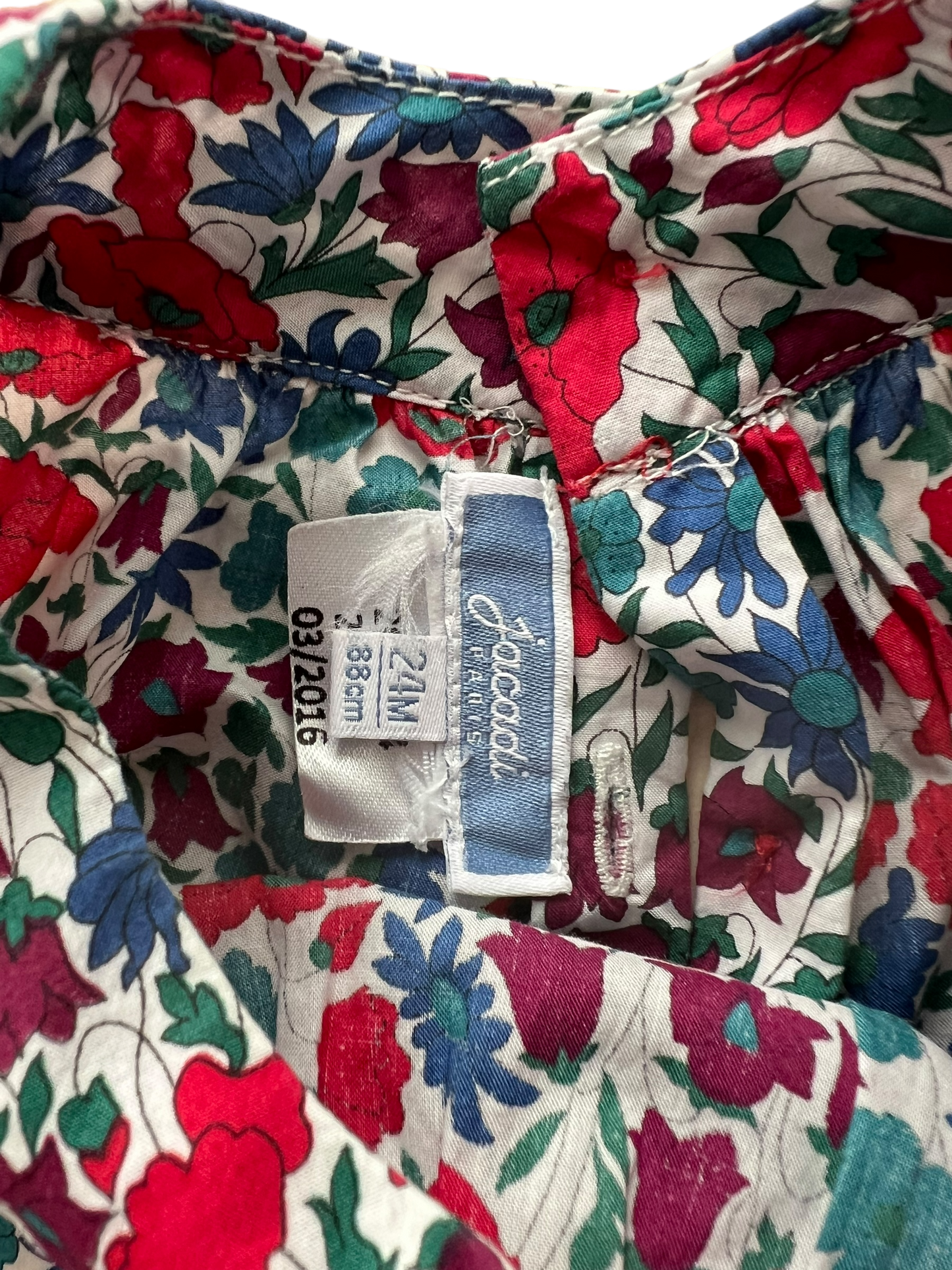 Blusa liberty Jacadi - 24 mesi