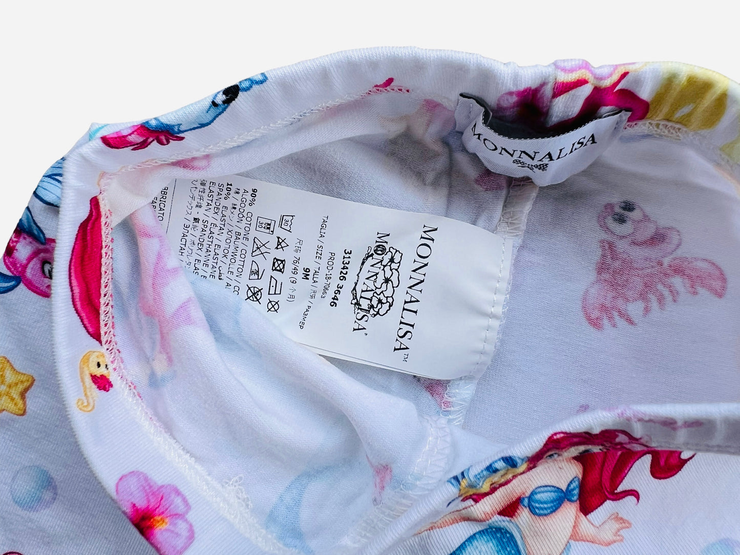Leggings Baby Ariel Monnalisa - 9 mesi
