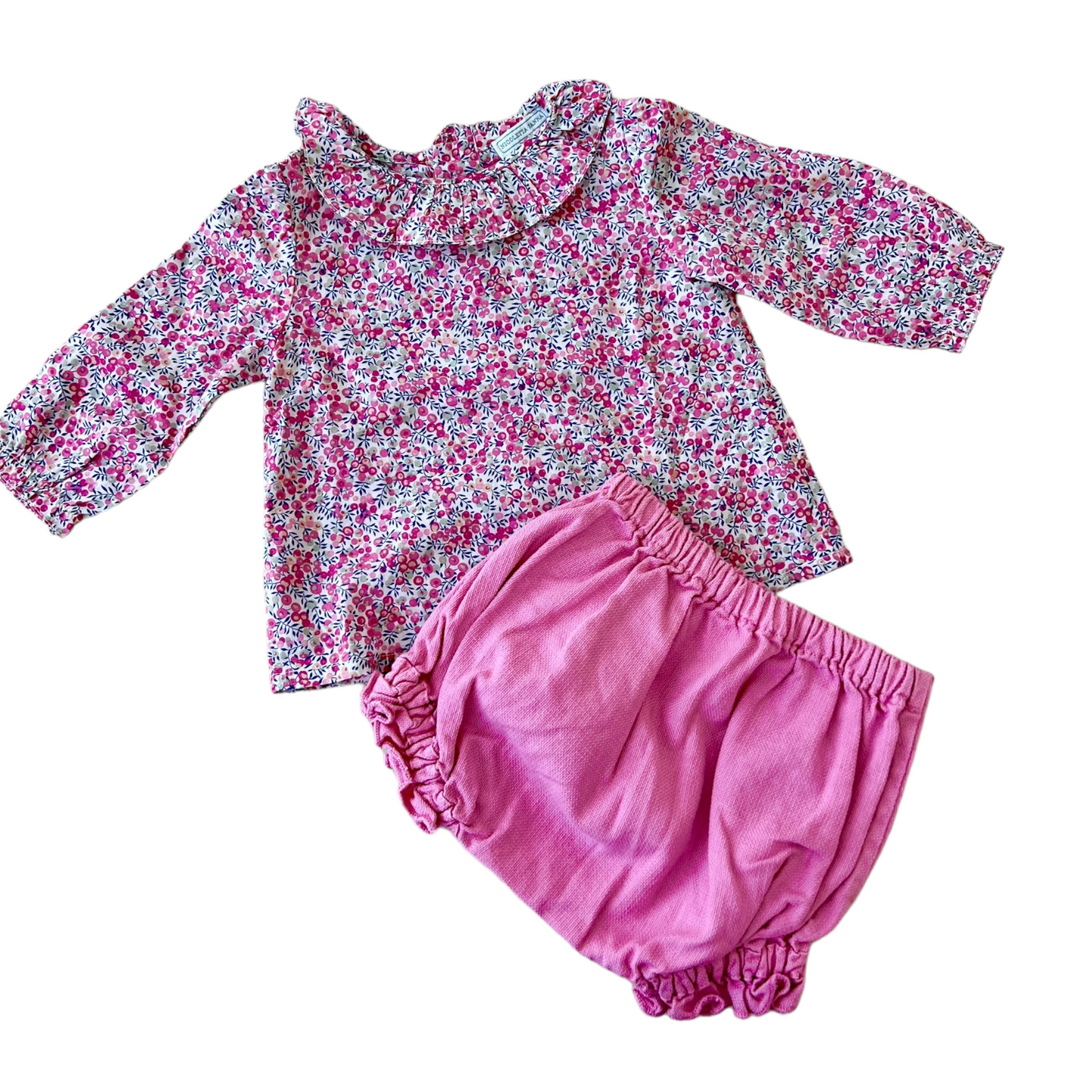 Blusa liberty Nicoletta Fanna - 3 mesi