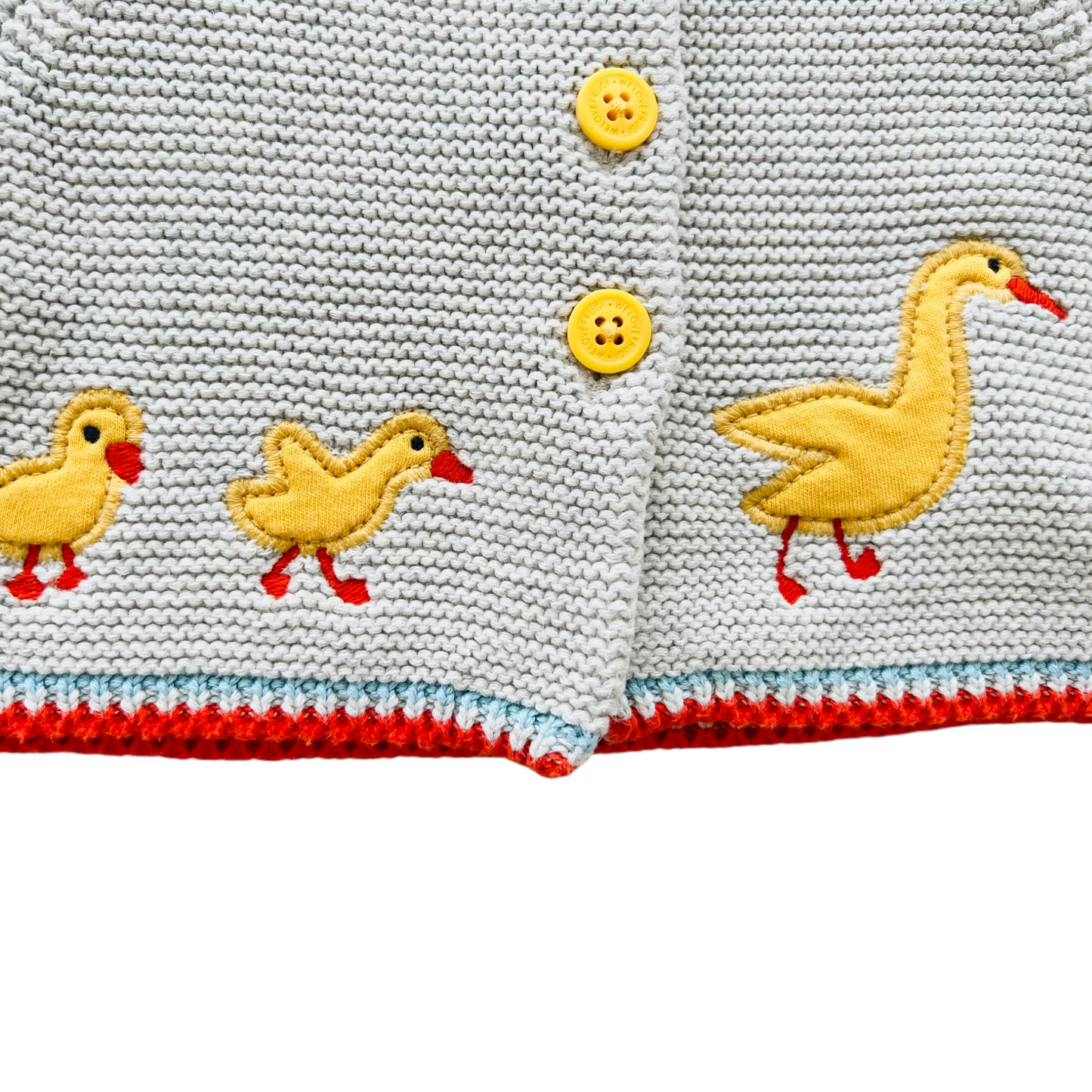 Cardigan cotone organico papere Frugi - 3/6 mesi