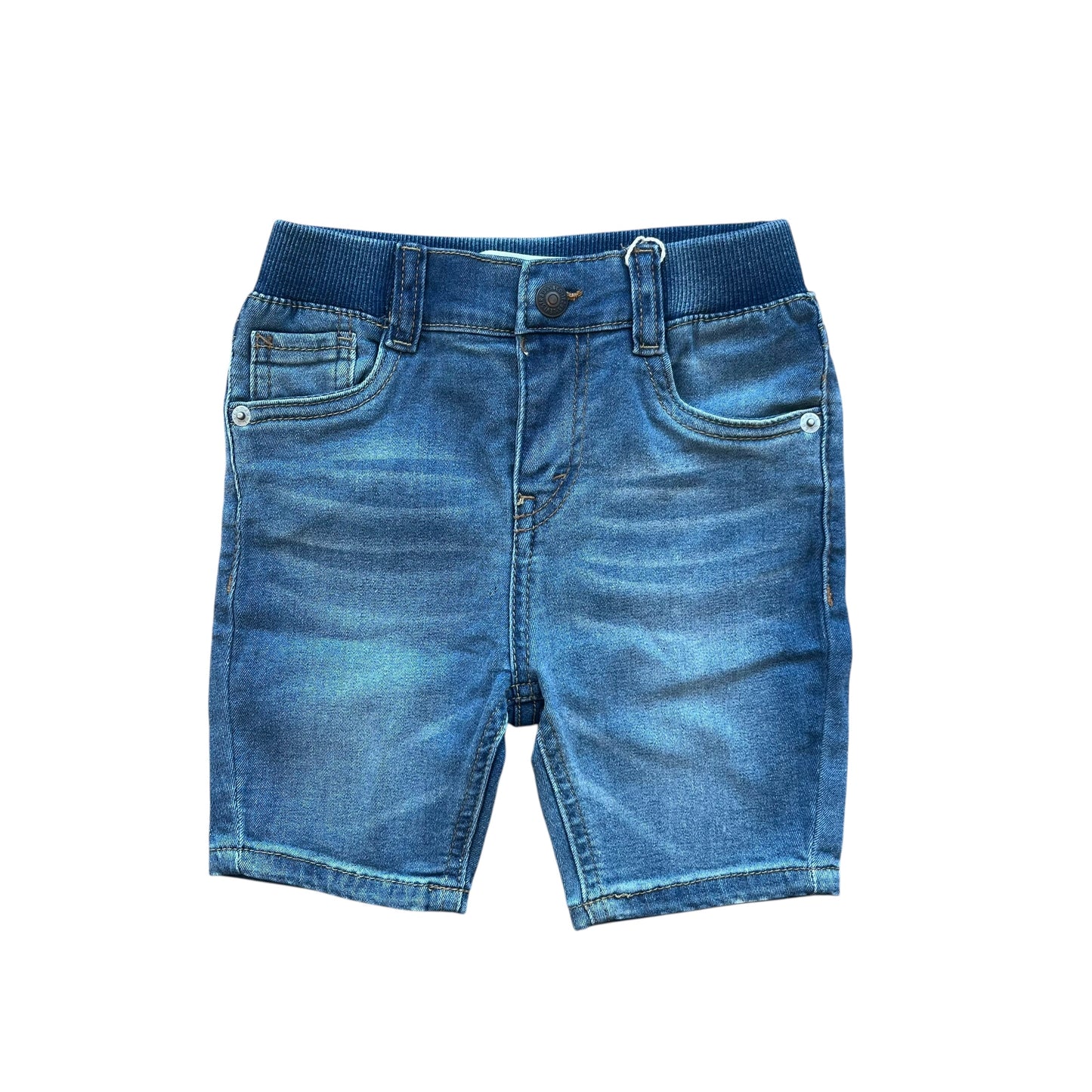 Bermuda pull on jeans elasticizzati Levi's NUOVI - 36 mesi
