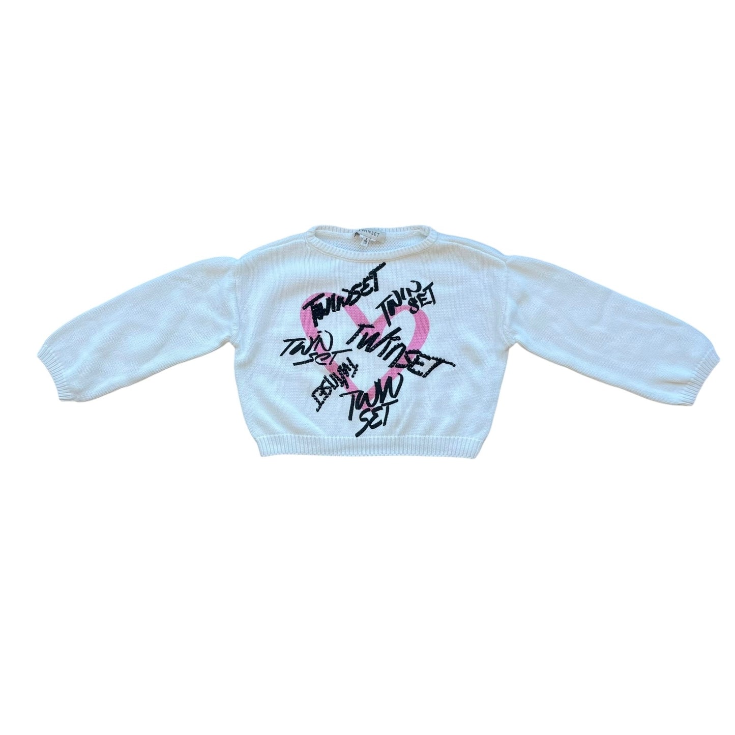 Maglione cotone cropped TwinSet - 8 anni