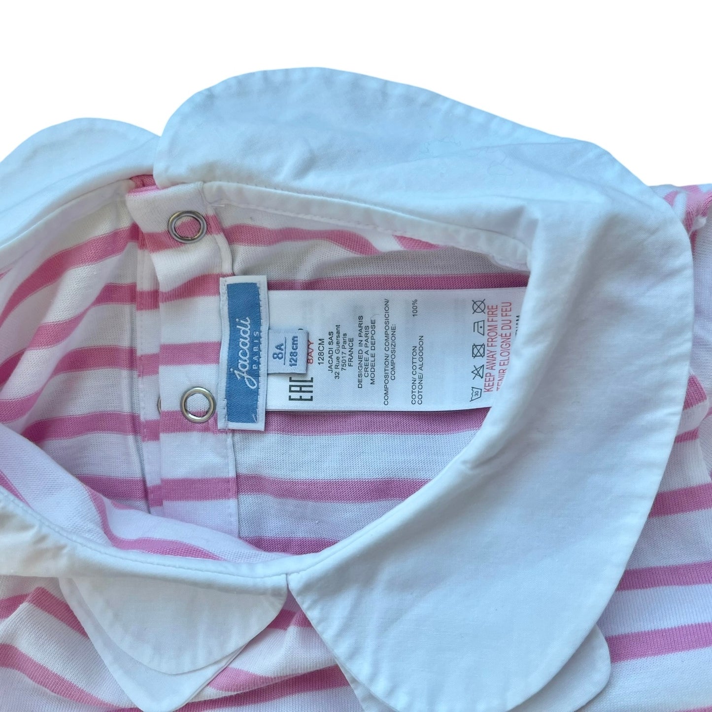 Maglia manica corta con colletto Jacadi - 8 anni
