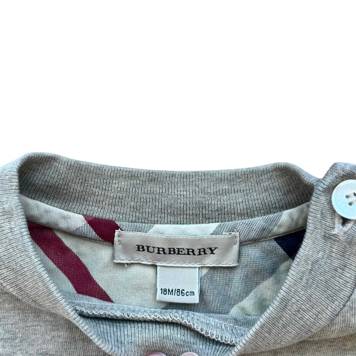 Maglia manica lunga Burberry - 18 mesi