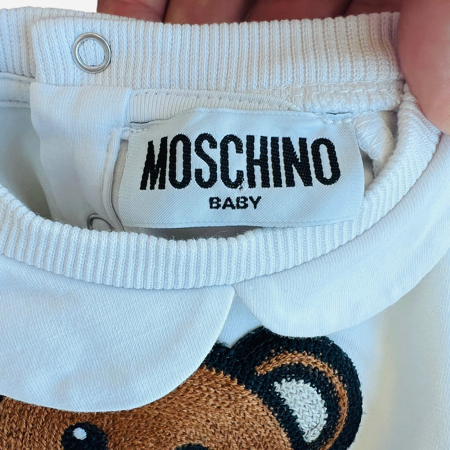 Tutina Teddy Bear Moschino Baby - 3/6 mesi