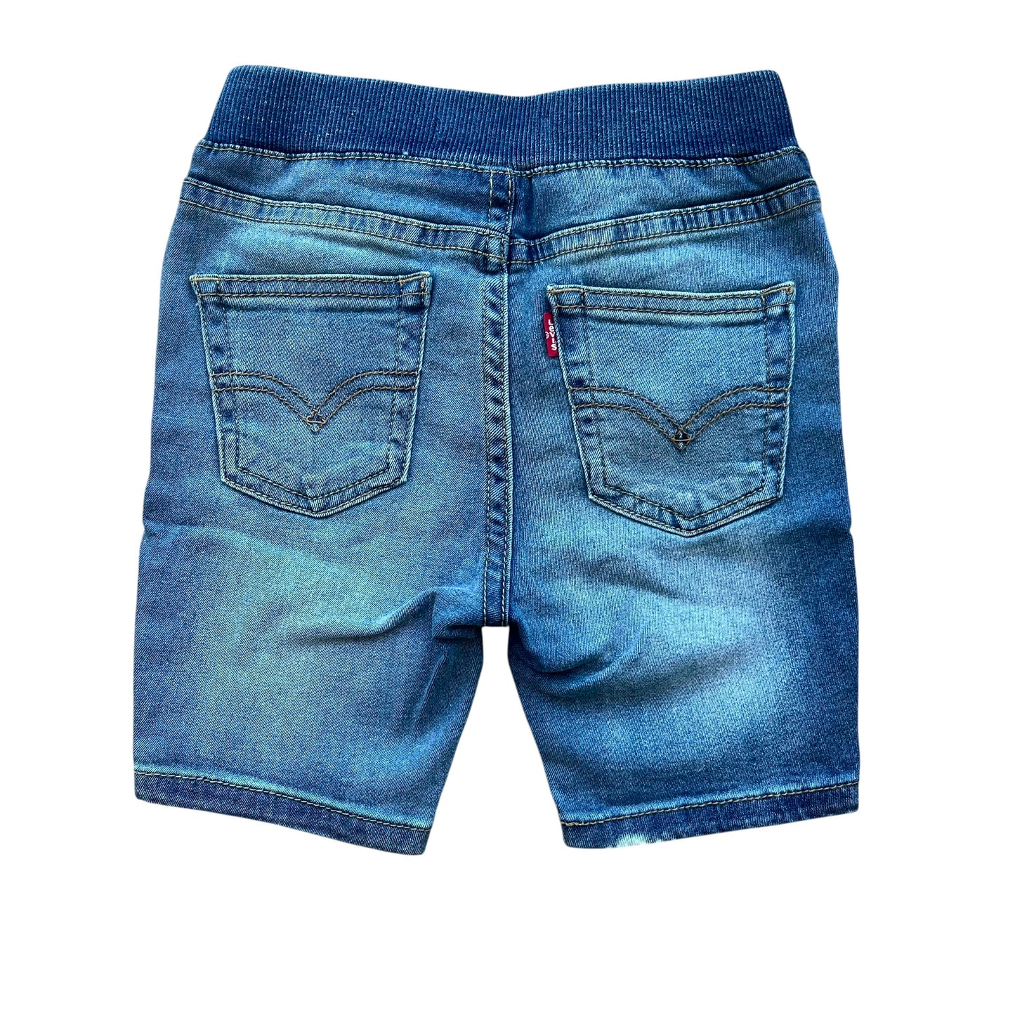 Bermuda pull on jeans elasticizzati Levi's NUOVI - 36 mesi