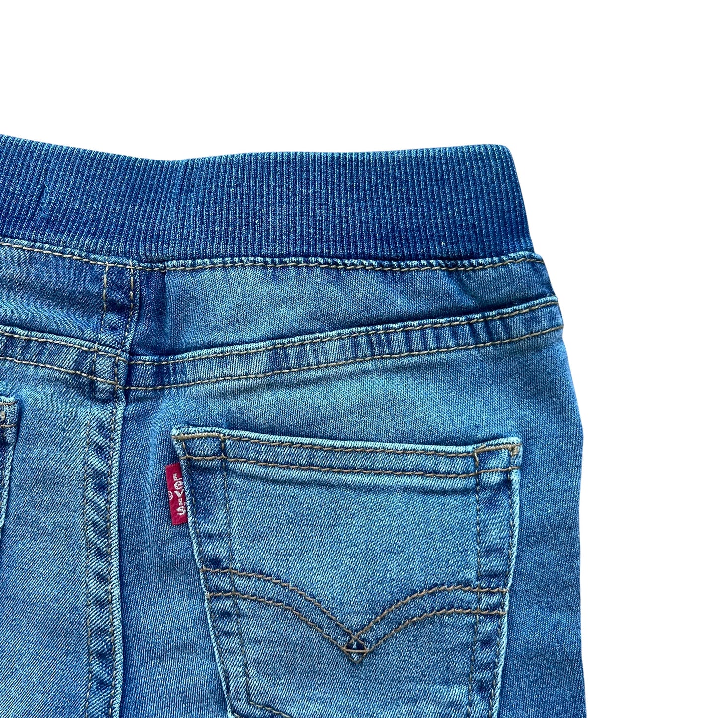 Bermuda pull on jeans elasticizzati Levi's NUOVI - 36 mesi