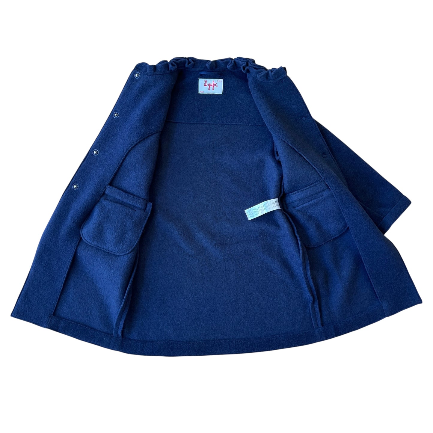 Cappotto morbido bambina Il Gufo - 8 anni
