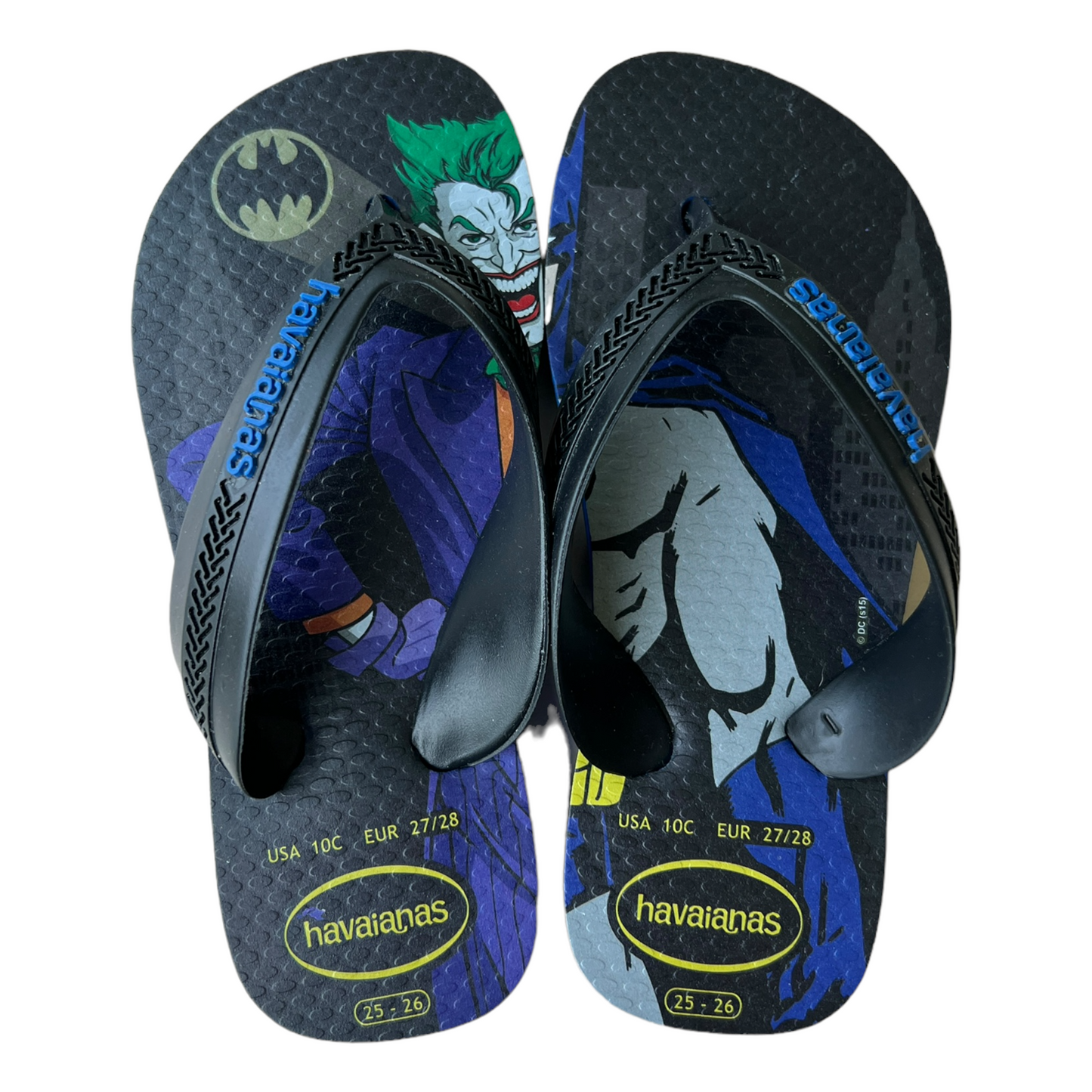 Ciabatte da spiaggia Havaianas Max Heroes Batman&Jocker - numero 25/26
