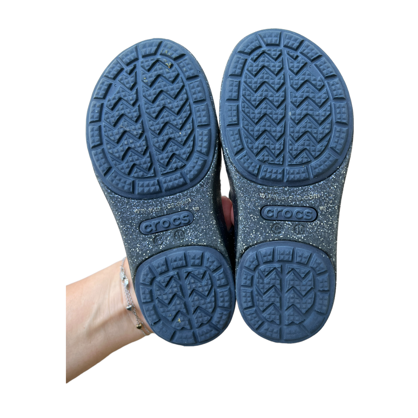 Sandali Crocs Isabella Glitter Butterfly Applique - numero 26/27