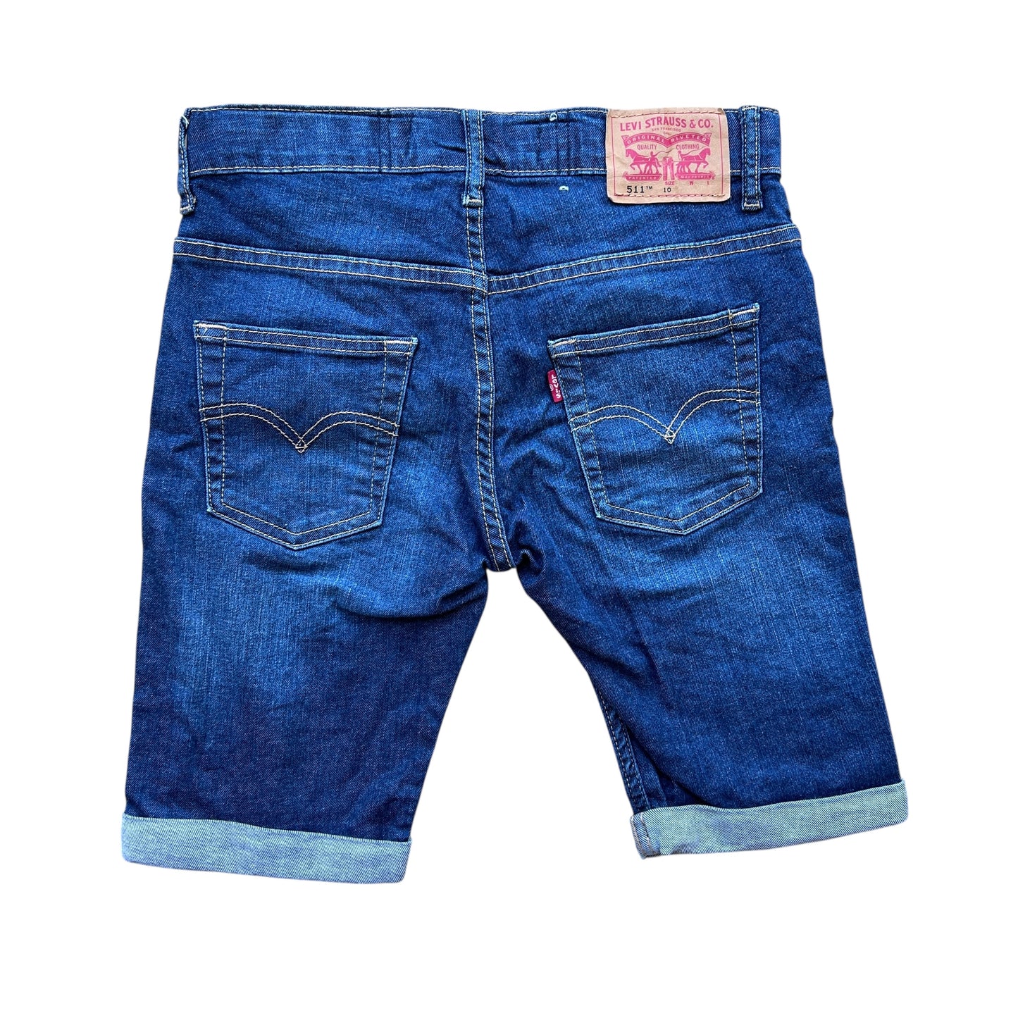 Bermuda jeans mod. 511 slim con risvolto Levi's - 10 anni