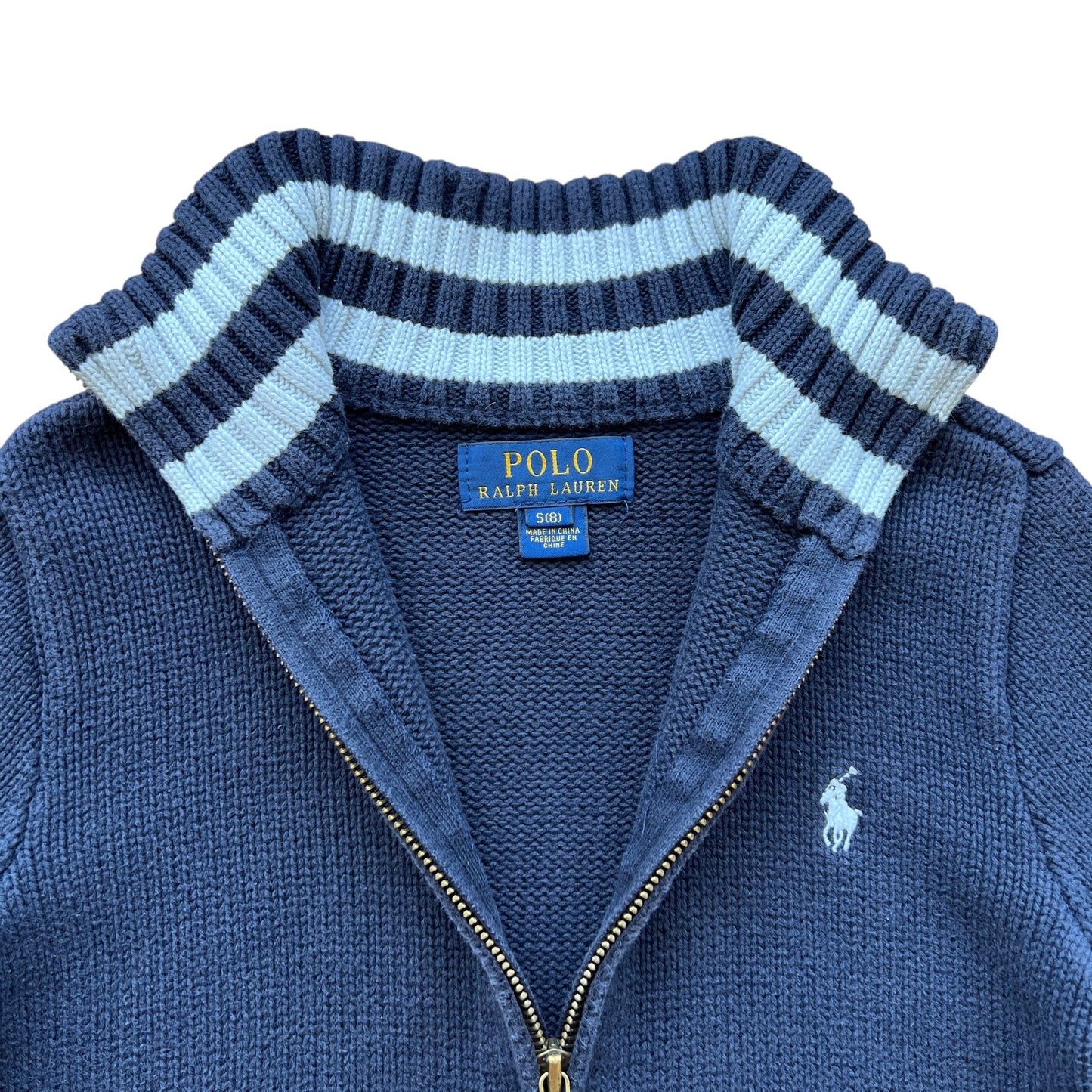 Cardigan cotone full zip Polo Ralph Lauren - 8 anni