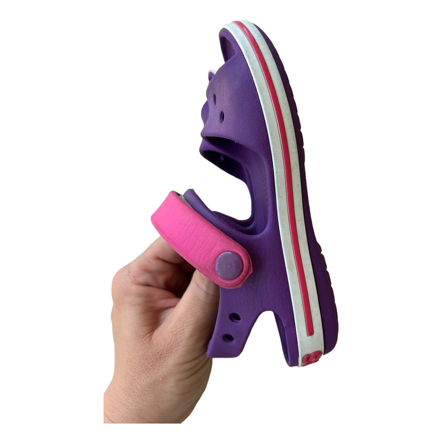 Sandali viola Crocs Crocband - numero 27/28