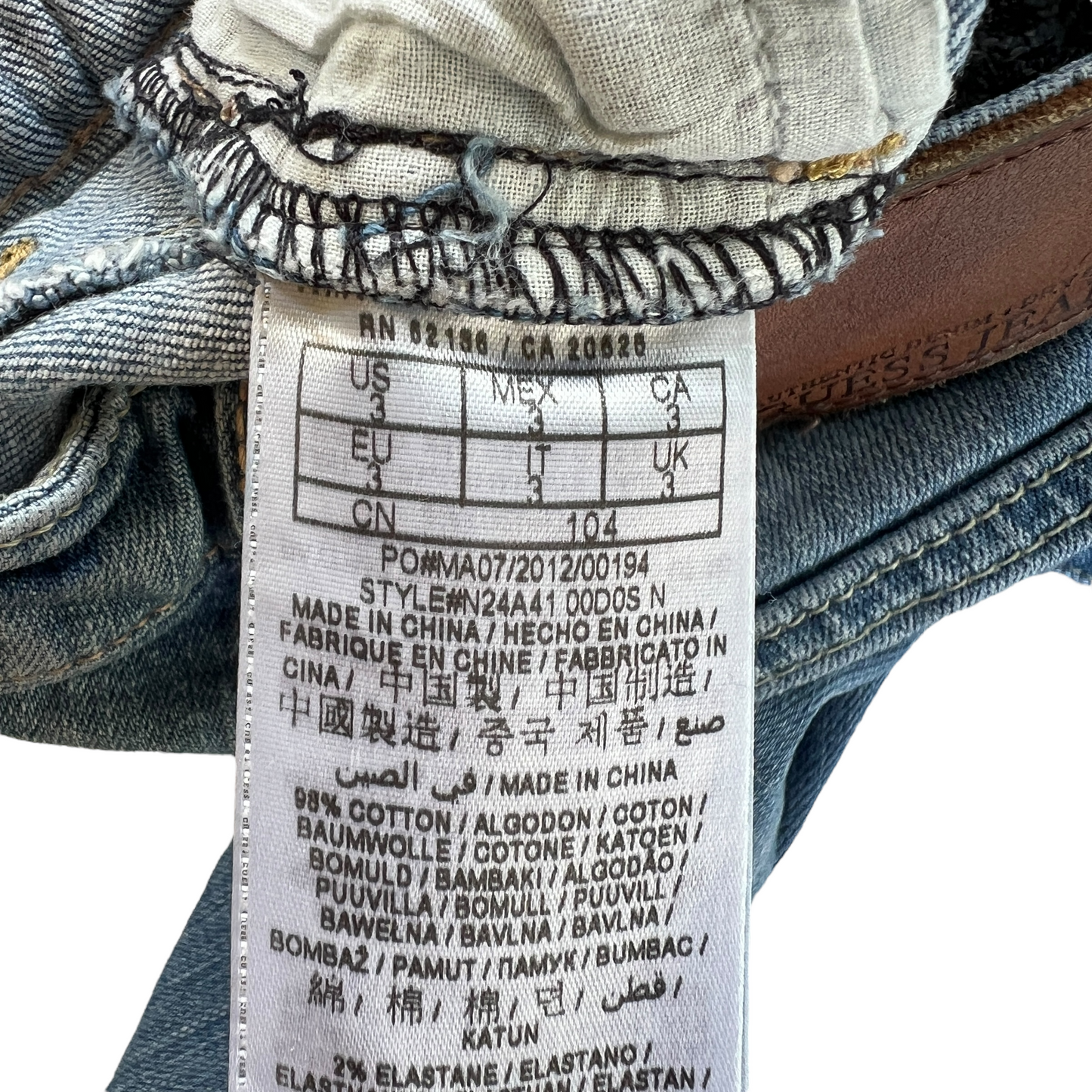 Jeans elasticizzati Guess - 3 anni
