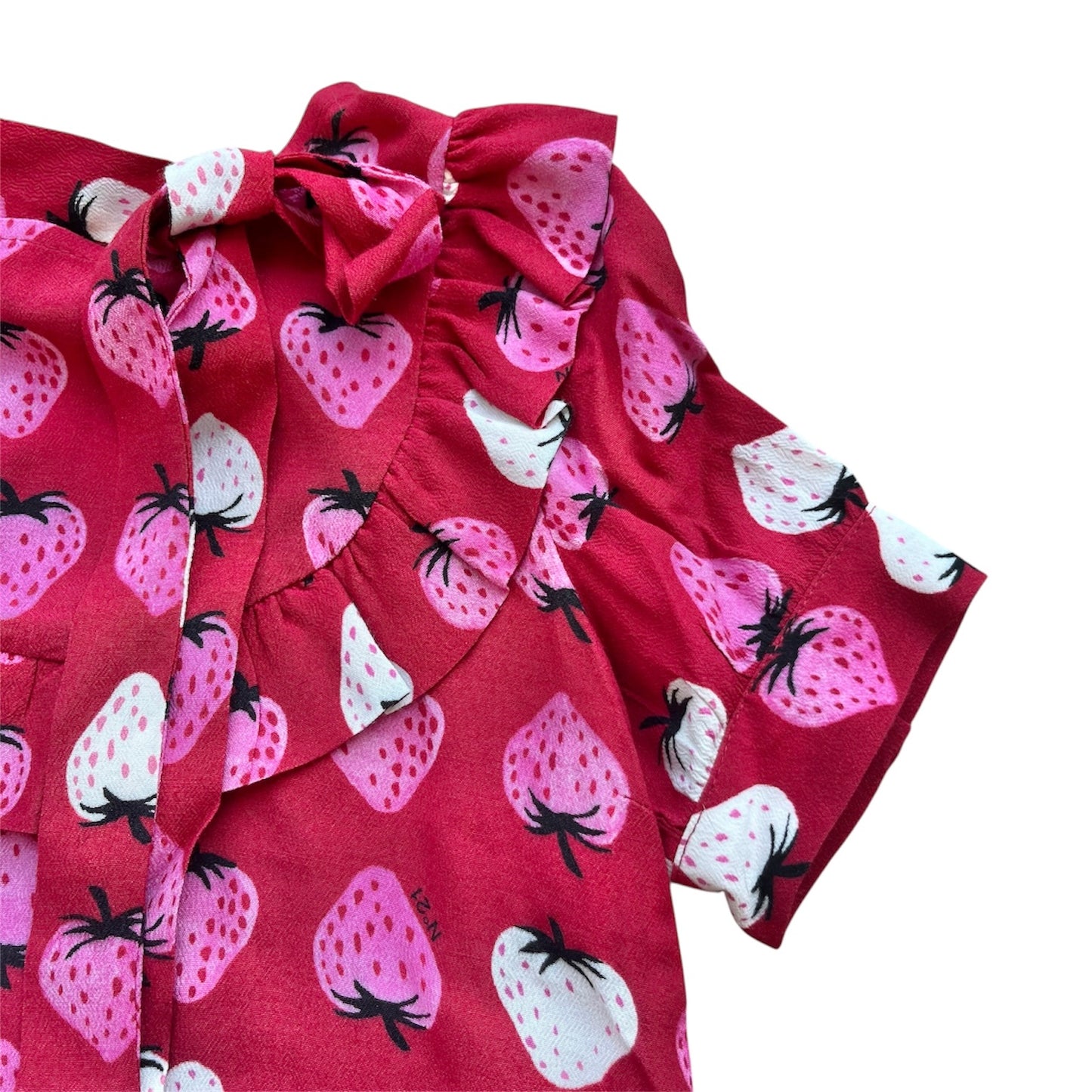 Abito fragole N°21 - 4 anni