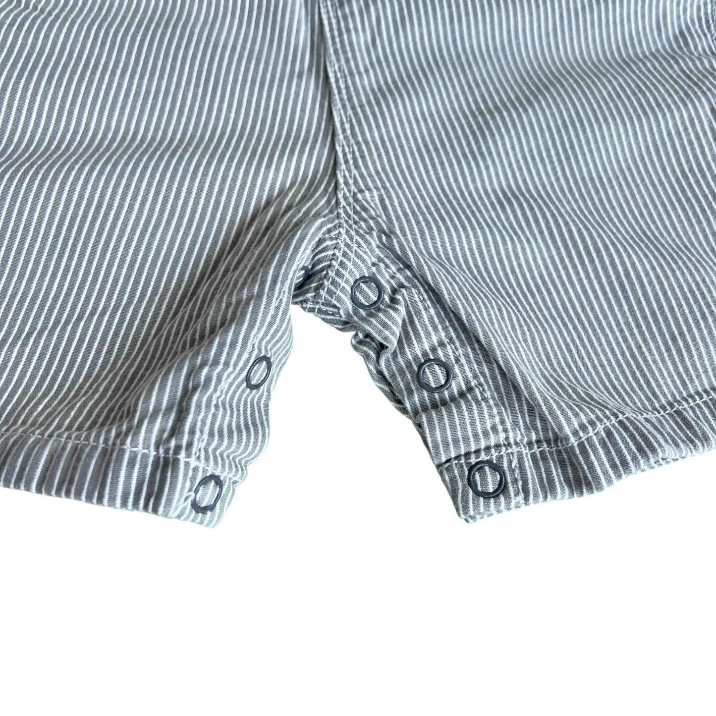 Salopette righe Petit Bateau - 12 mesi