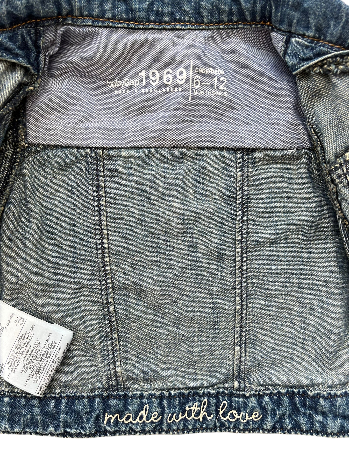 BabyGap Jeans Jacket - 6 months