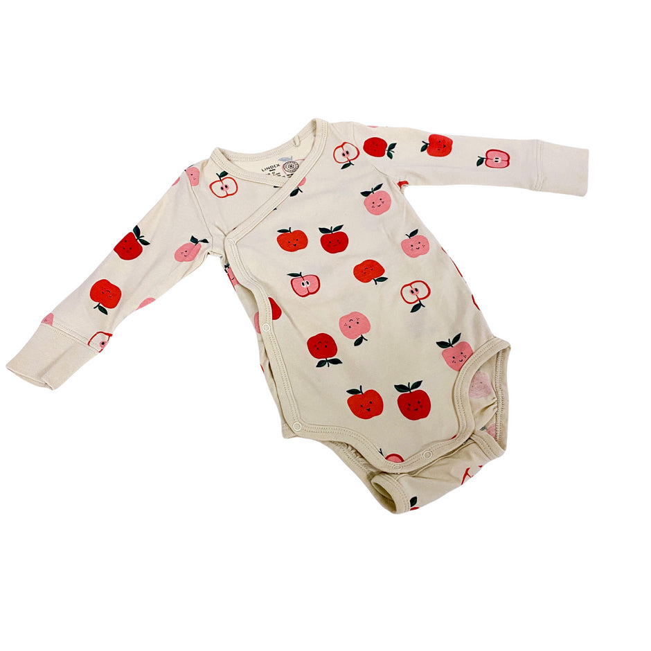 Body Lindex manica lunga - 2/4 mesi