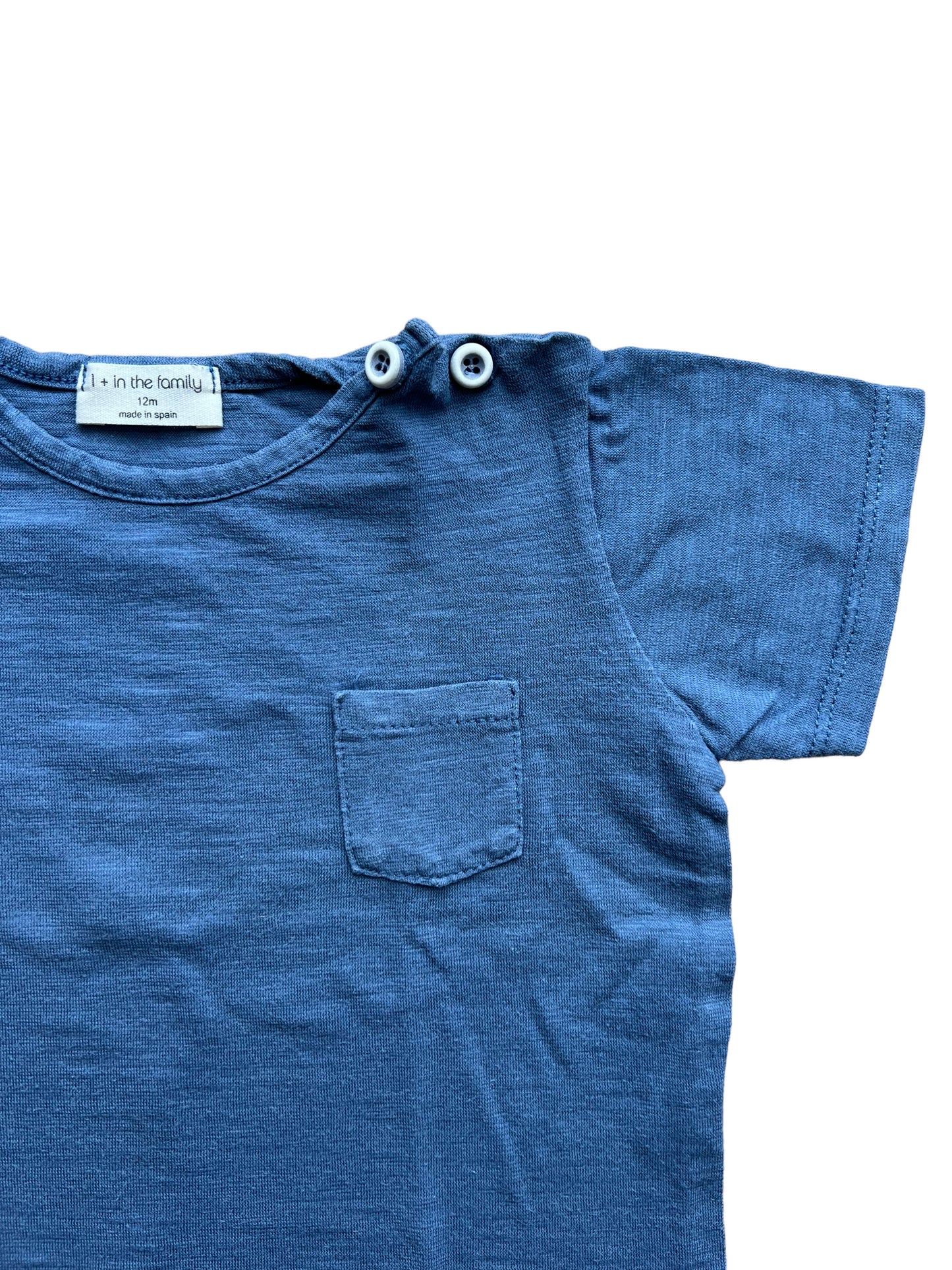 1+ in the Family short sleeve t-shirt - 12 months