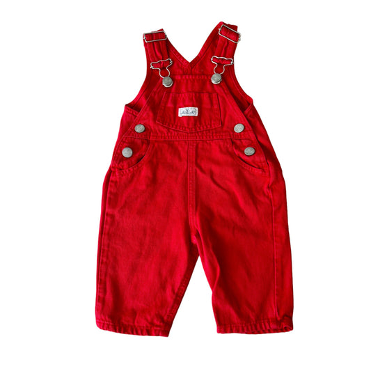 Le Nouveau Nè denim overalls - 6 months