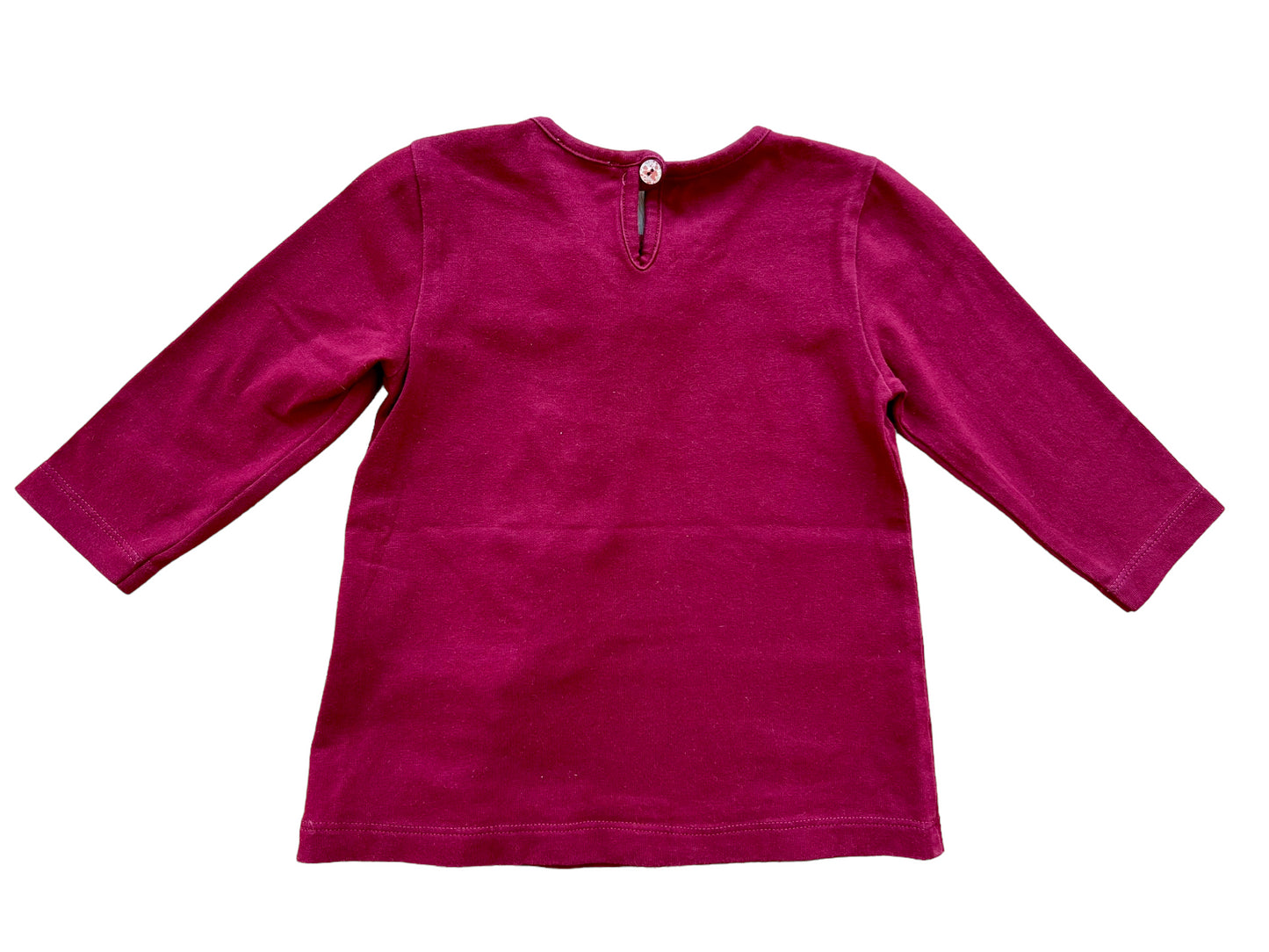 Leo and Lilly Bon Ton long sleeve shirt - 6 months