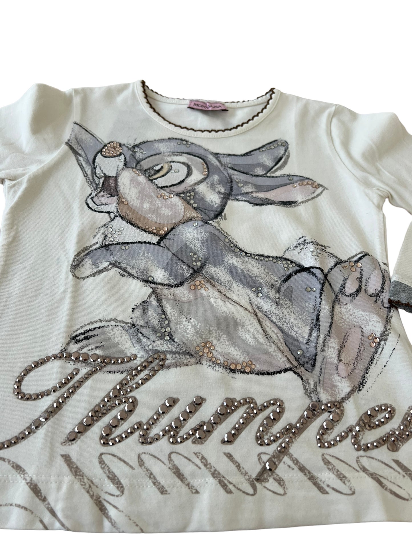 Maglia jersey Tippete Disney Monnalisa - 3 anni