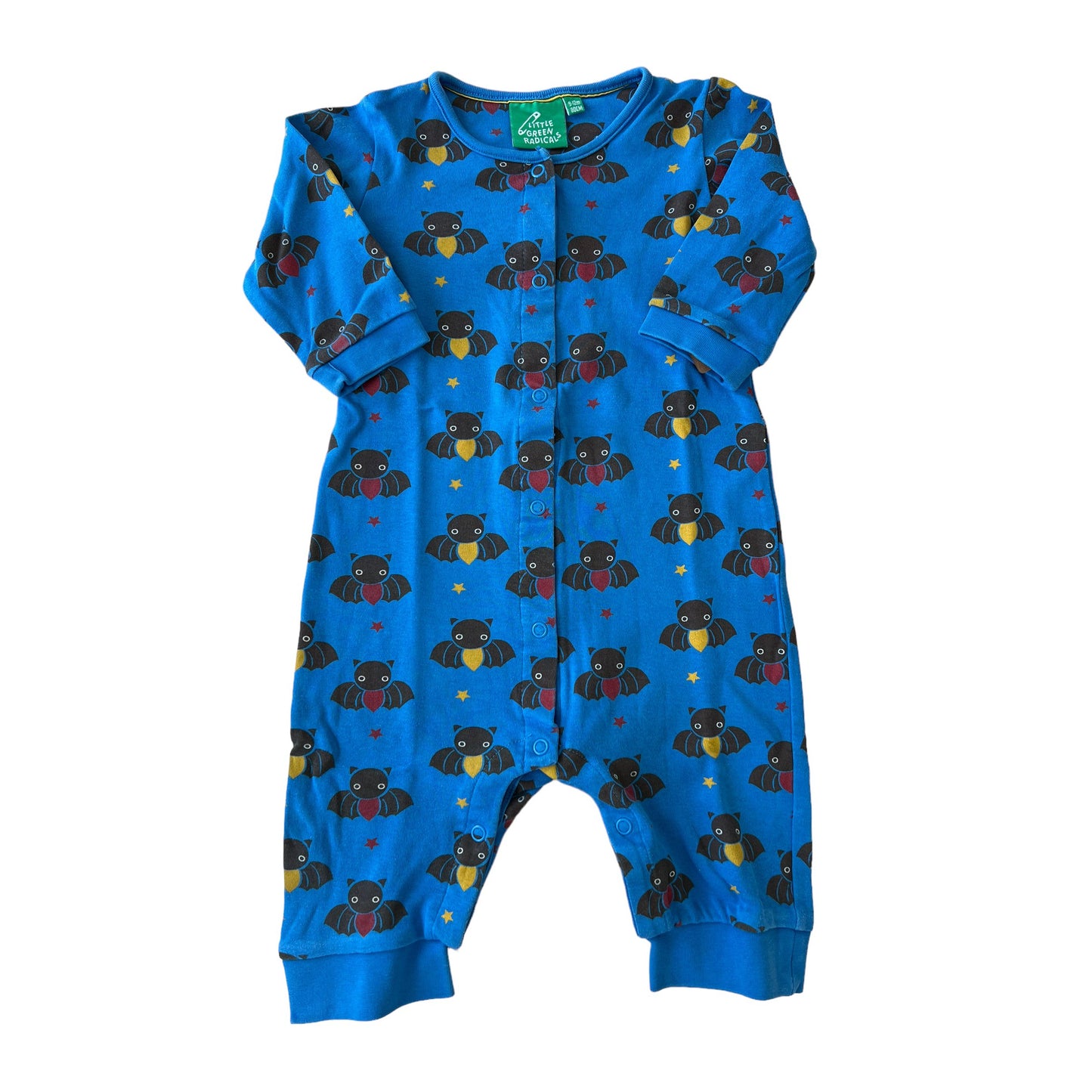 Bats Little Green Radicals onesie - 9/12 months