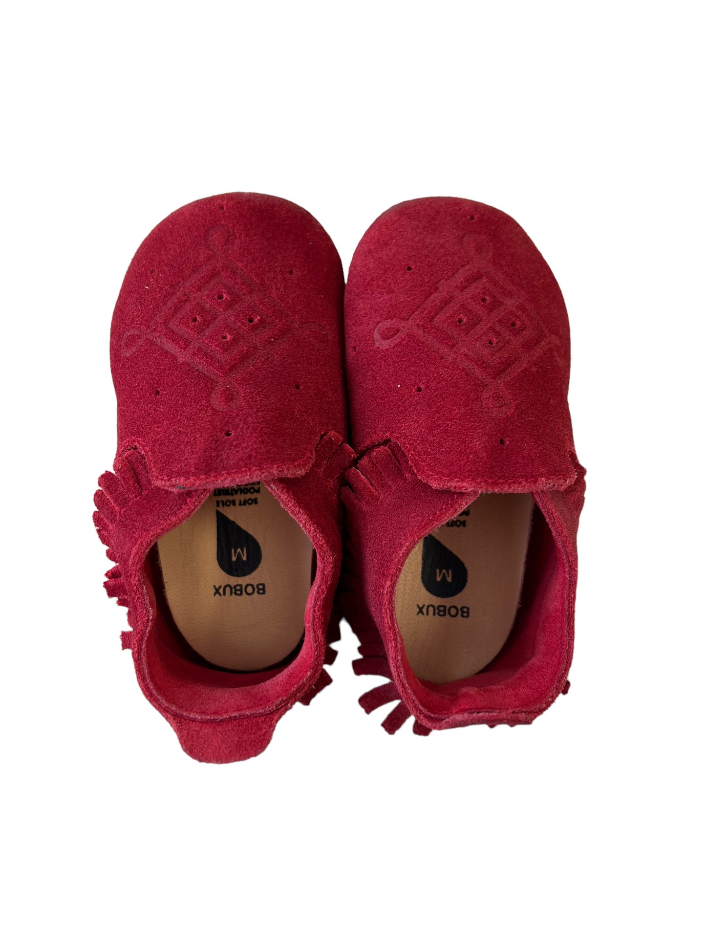 Bobux Soft Sole Red moccasin M - 9/15 months