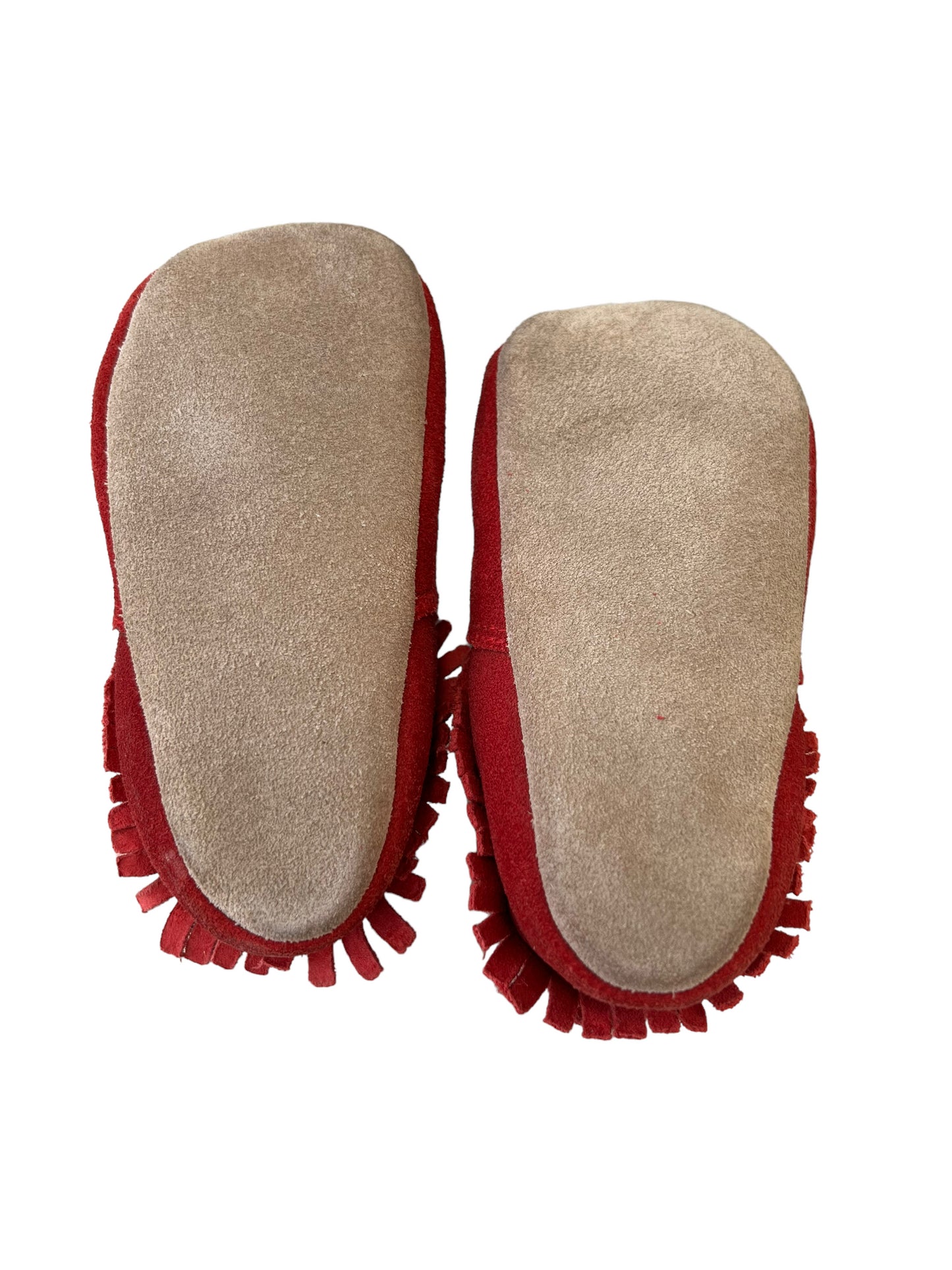 Bobux Soft Sole Red moccasin M - 9/15 months