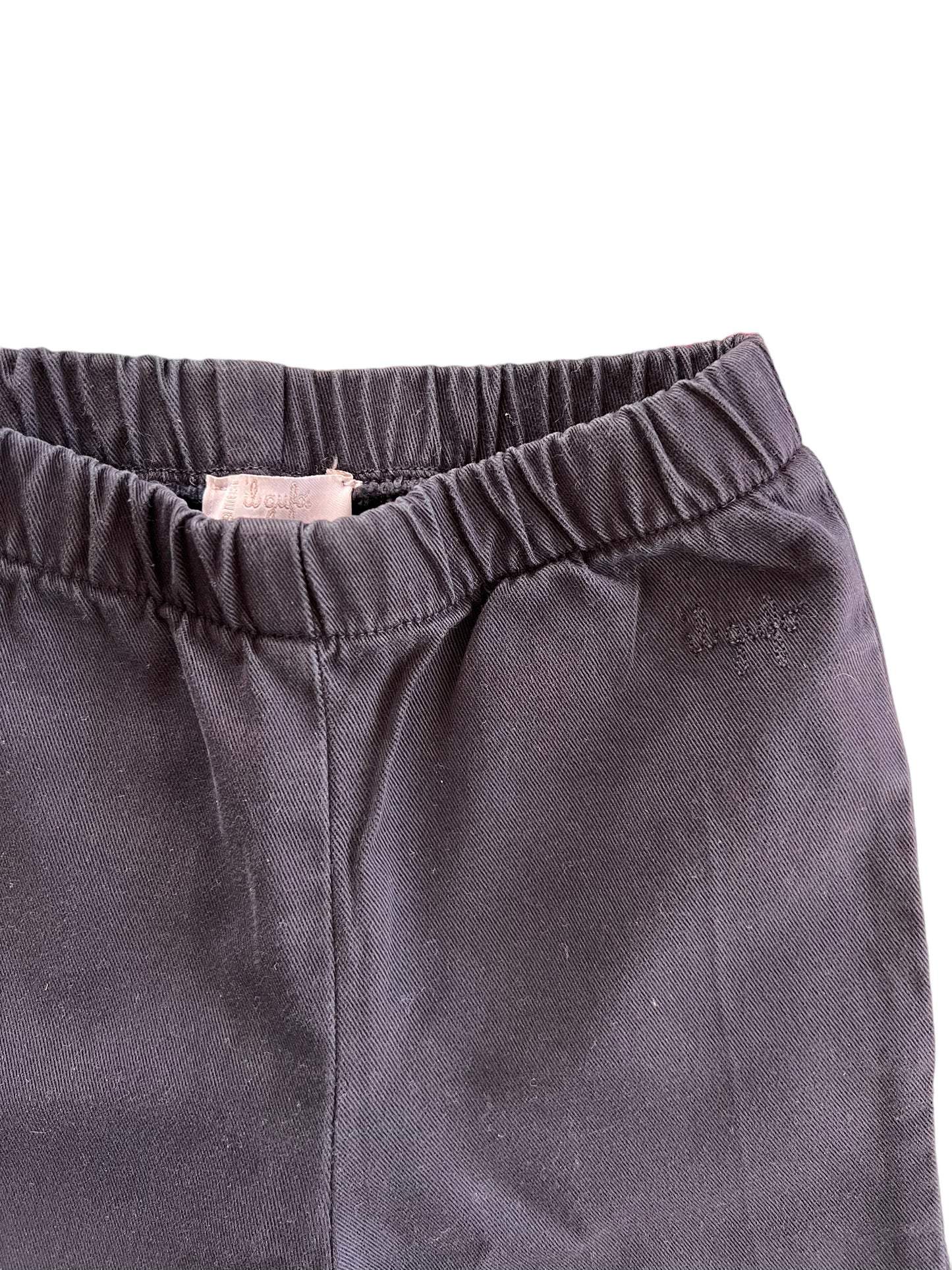 Il Gufo blue ruffled trousers - 6/9 months