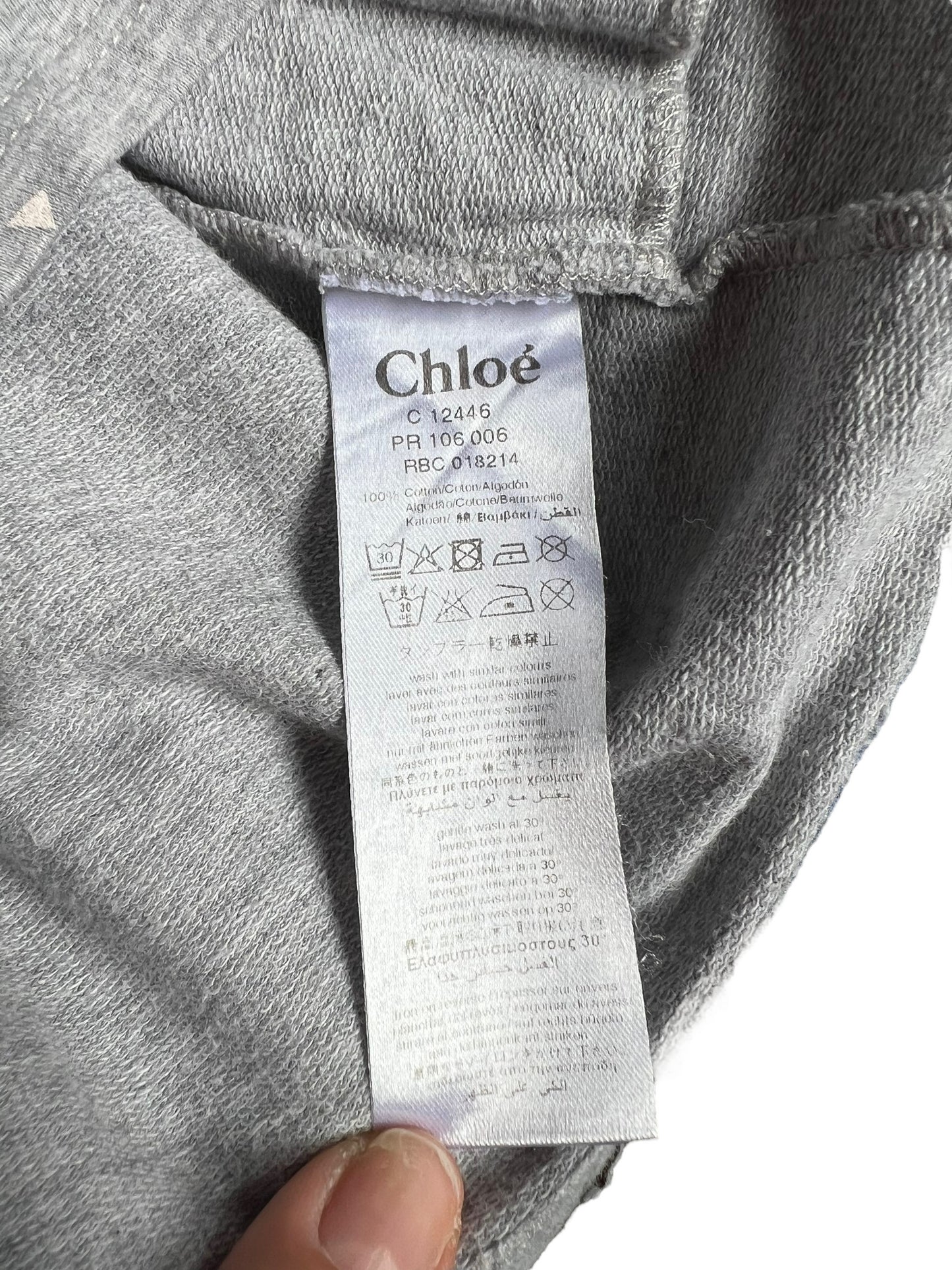 Abito felpa garzata Chloè - 5/6 anni