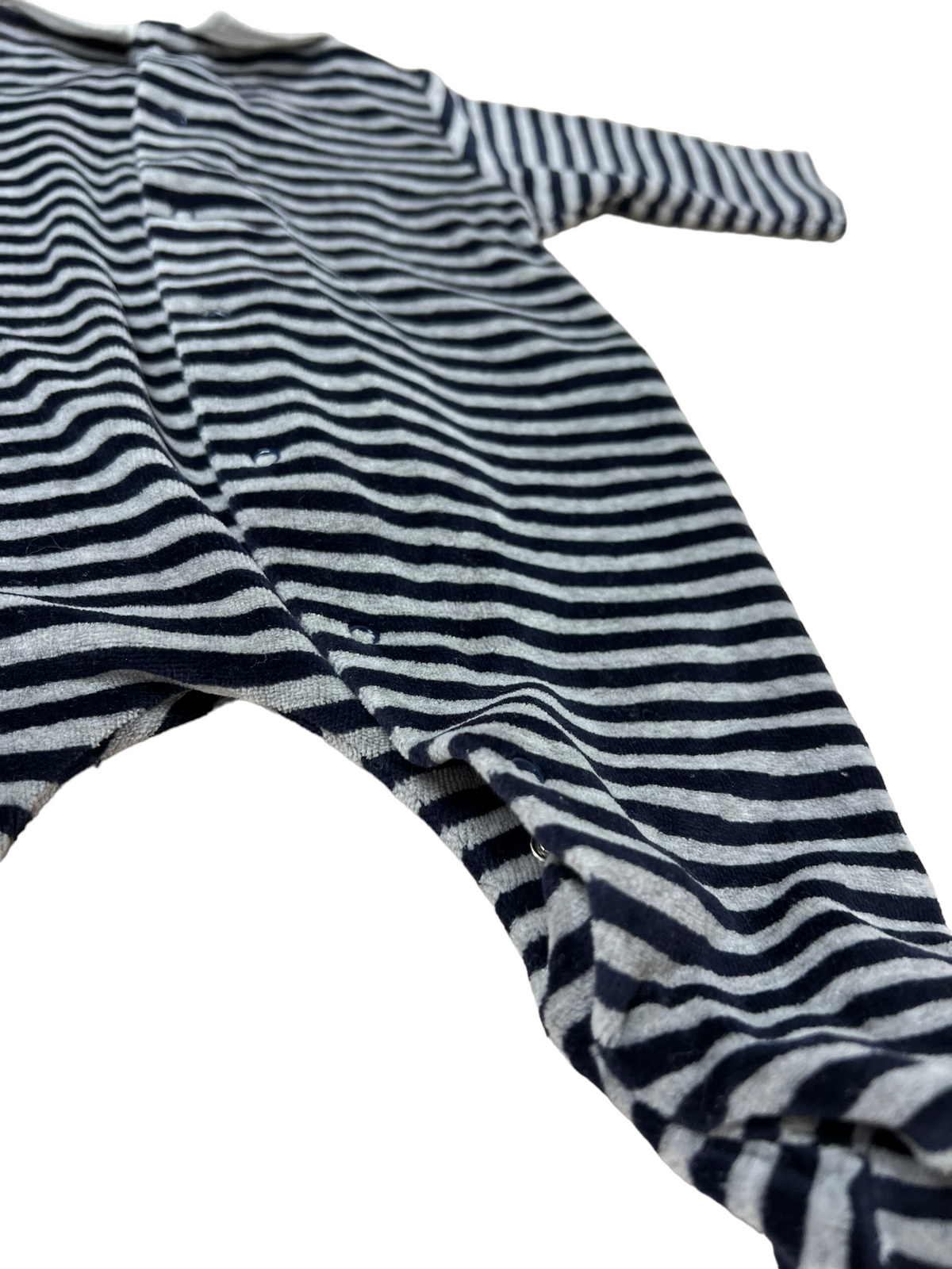 Aletta striped chenille onesie - 1 month