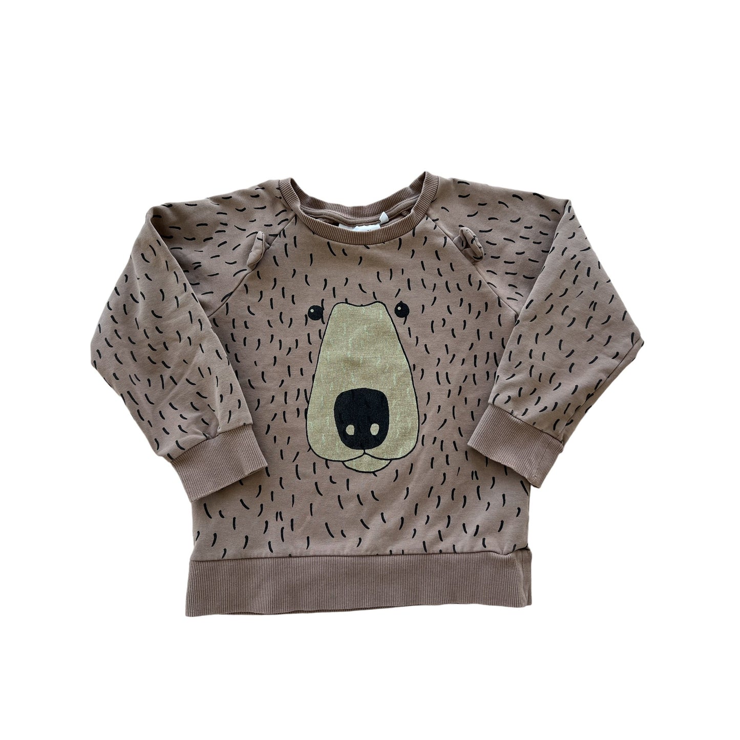 Mini Rodini Bear sweatshirt - 4/5 years
