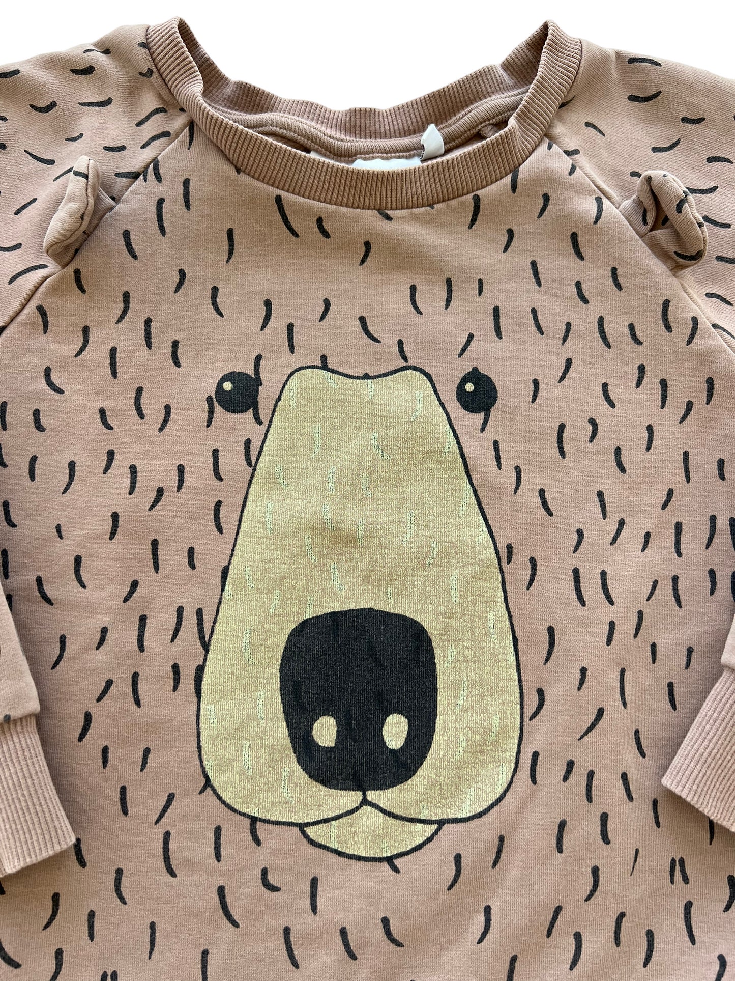 Mini Rodini Bear sweatshirt - 4/5 years