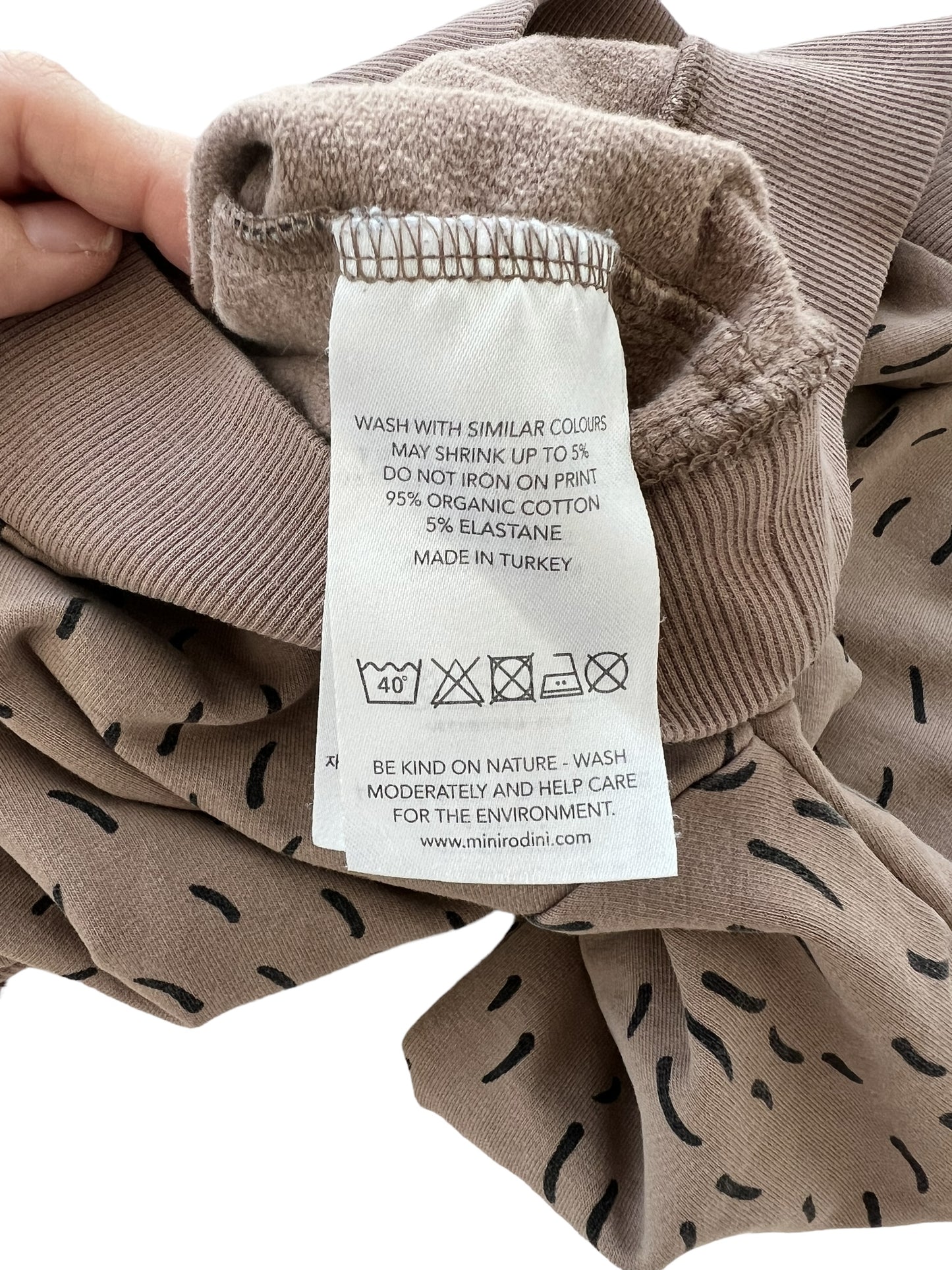 Mini Rodini Bear sweatshirt - 4/5 years