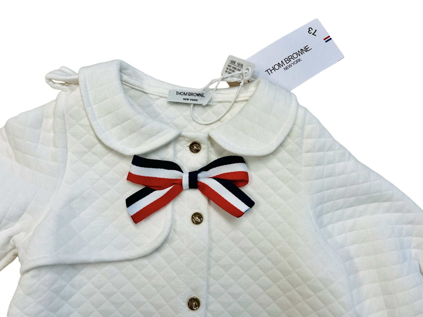 Thom Browne onesie - 6/9 months