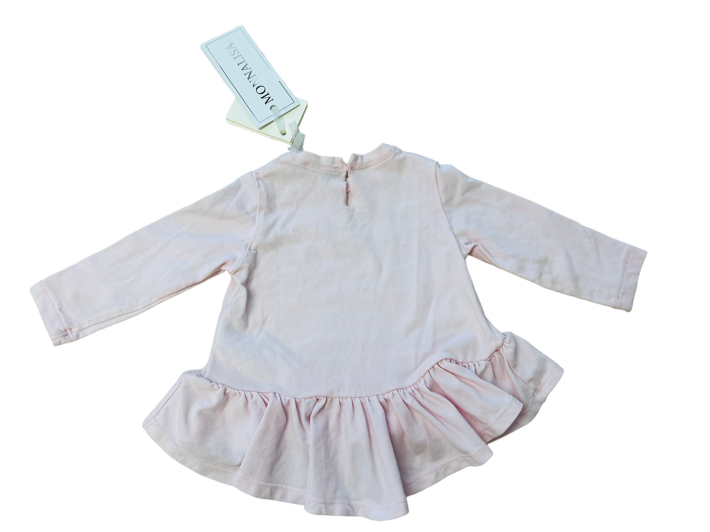 Monnalisa maxi sweater with flounce NEW - 9 months