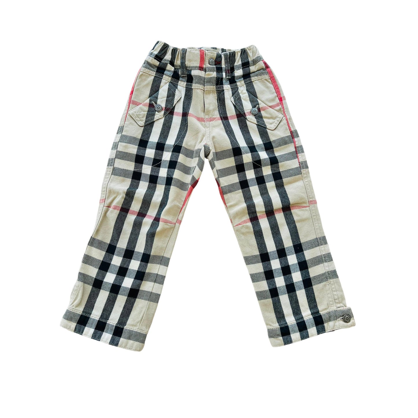 Pantaloni Burberry tartan - 3 anni